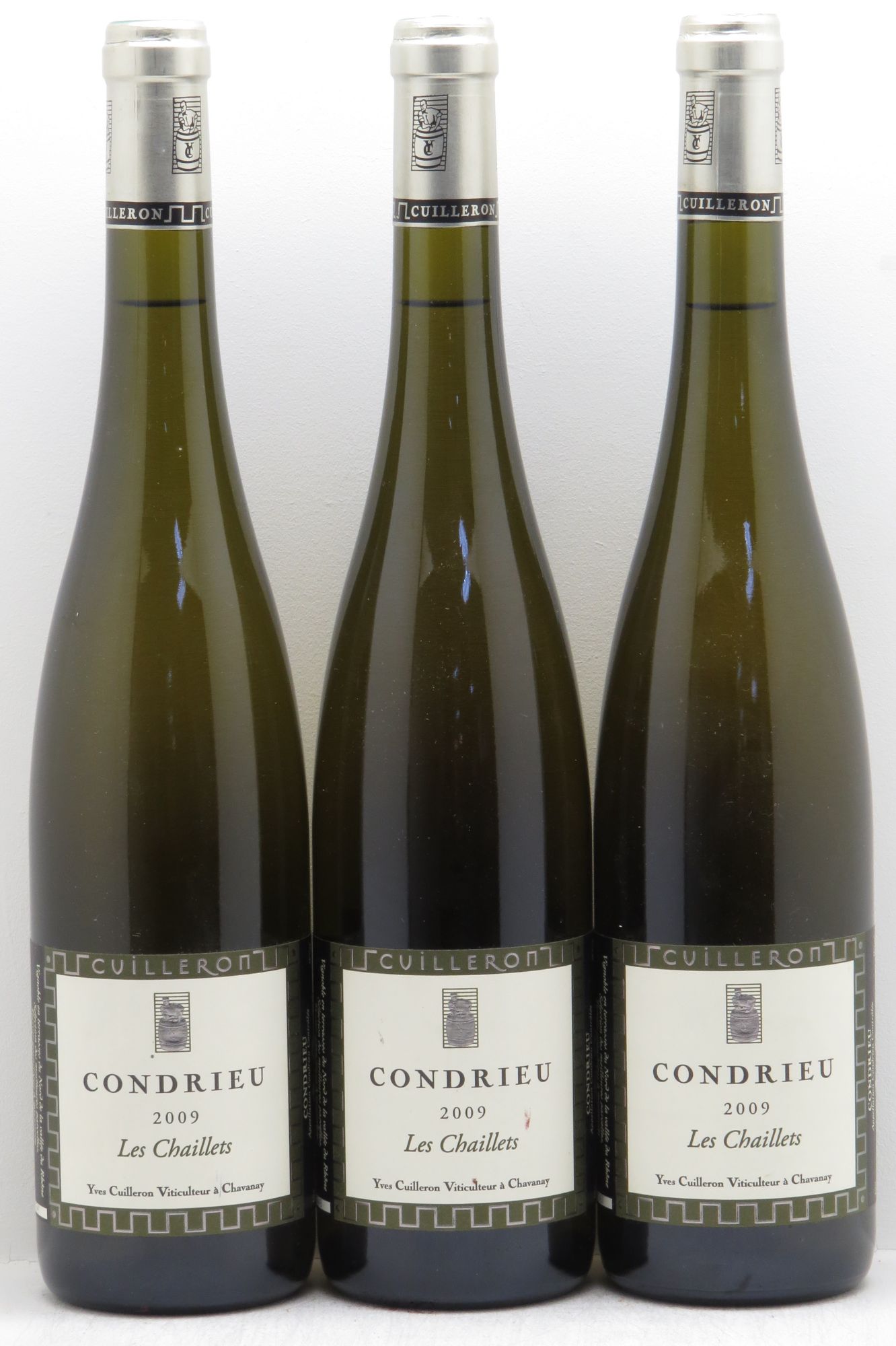 Condrieu Les Chaillets Yves Cuilleron (Domaine) null 2009 - Lot of 3 bottles - 0
