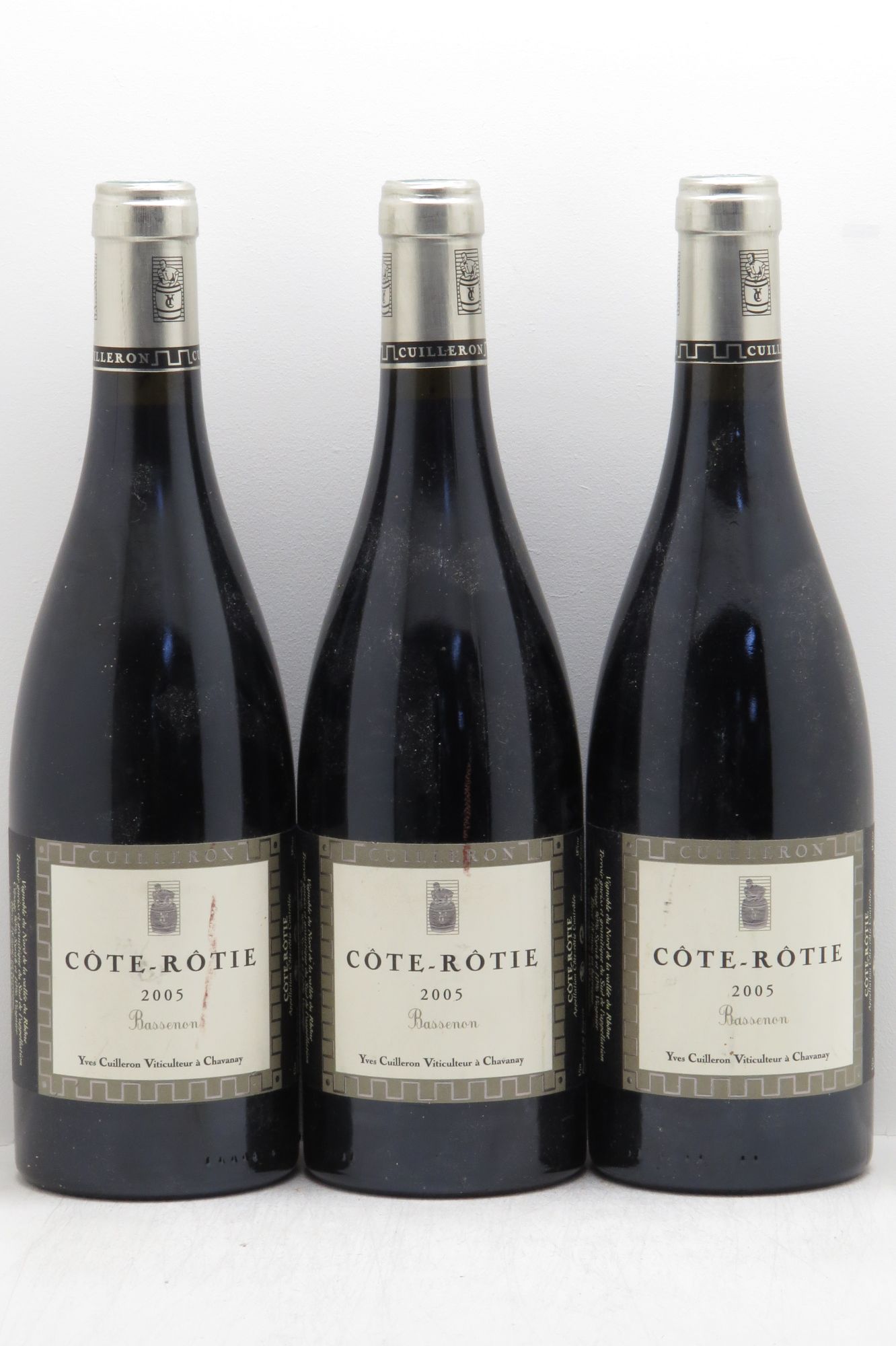 Côte-Rôtie Bassenon Yves Cuilleron (Domaine) 2005 - Lot de 3 bouteilles - 0