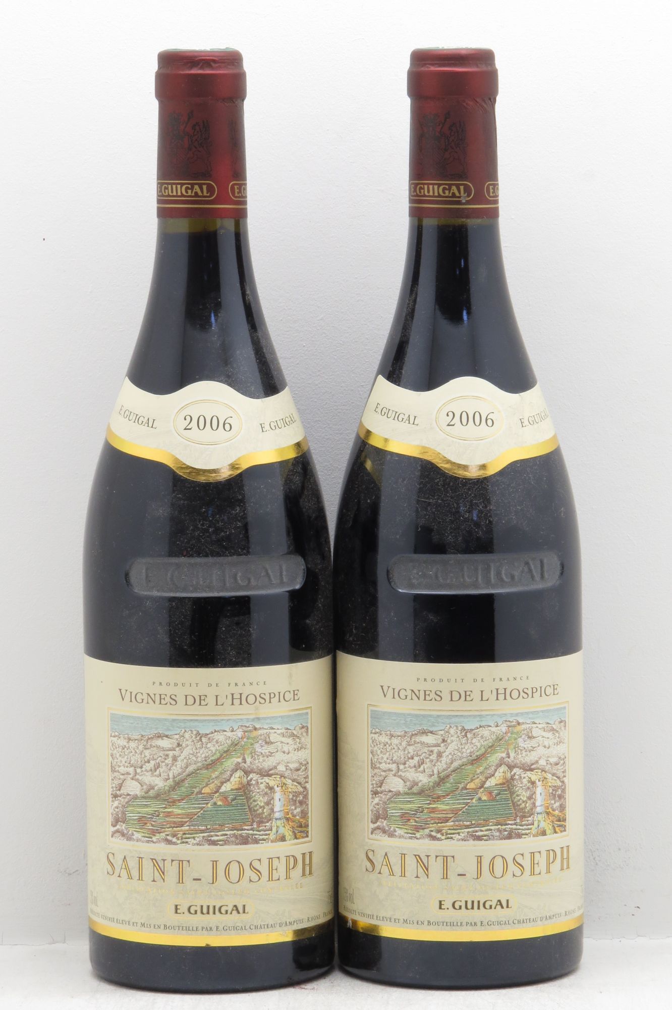 Saint-Joseph Vignes de l'Hospice Guigal null 2006 - Lot of 2 bottles - 0