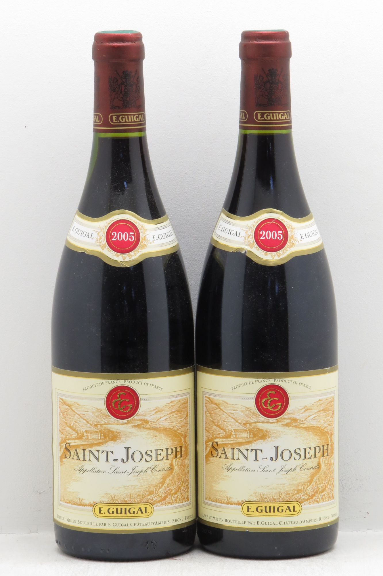Saint-Joseph (sans prix de réserve - no reserve) 2005 - Posten von 2 Flaschen - 0