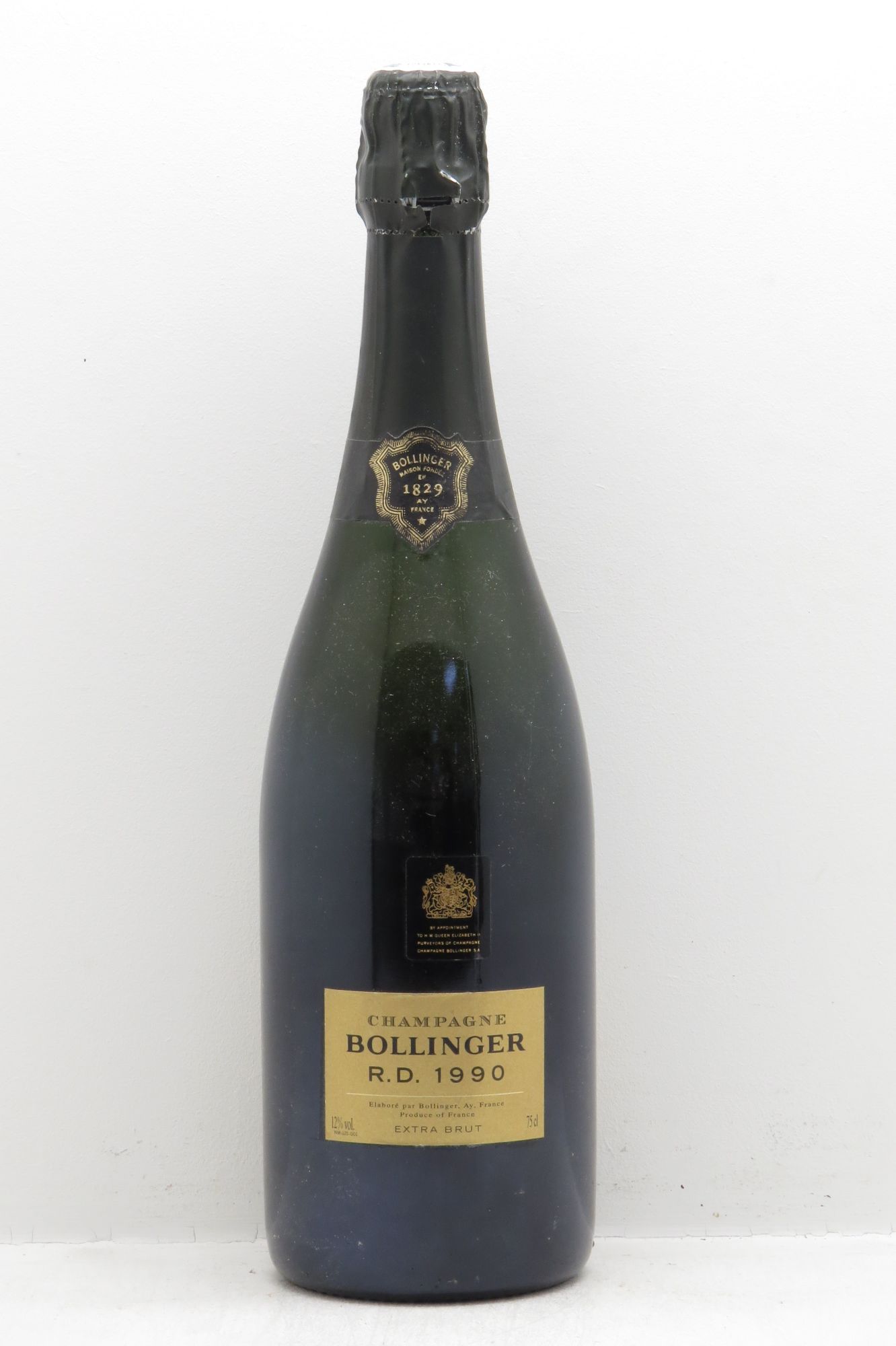 R.D. Extra-Brut Bollinger 1990 - Lot de 1 bouteille - 0
