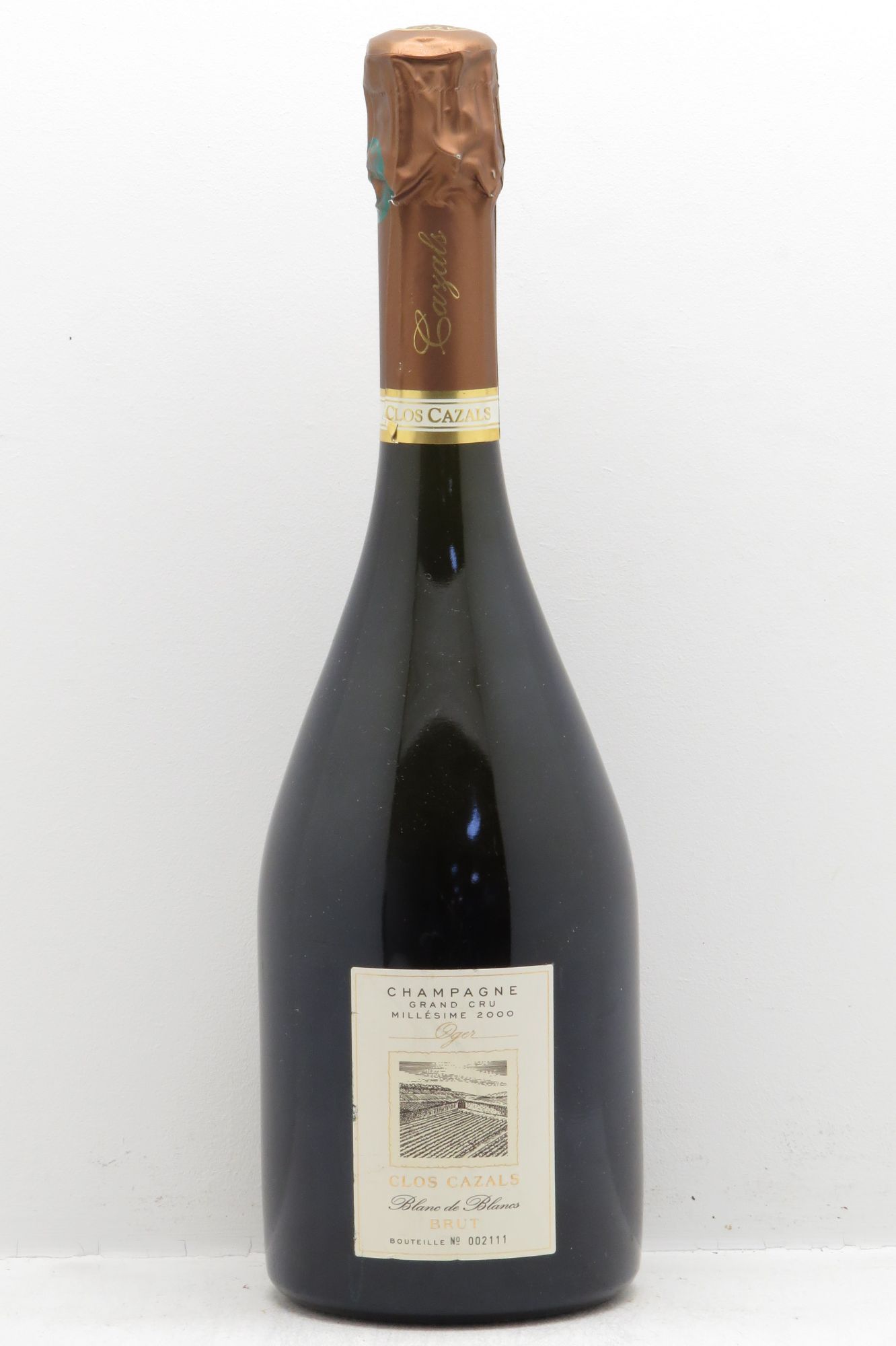 Champagne Claude Cazals Clos Cazals (sans prix de réserve) 2000 - Posten von 1 Flasche - 0