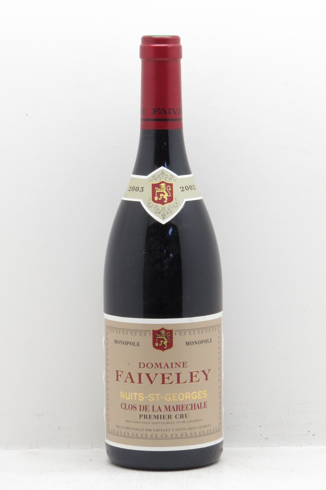 Nuits-Saint-Georges 1er Cru Clos de La Maréchale Jacques-Frédéric Mugnier null 2003 - Lot of 1 bottle - 0