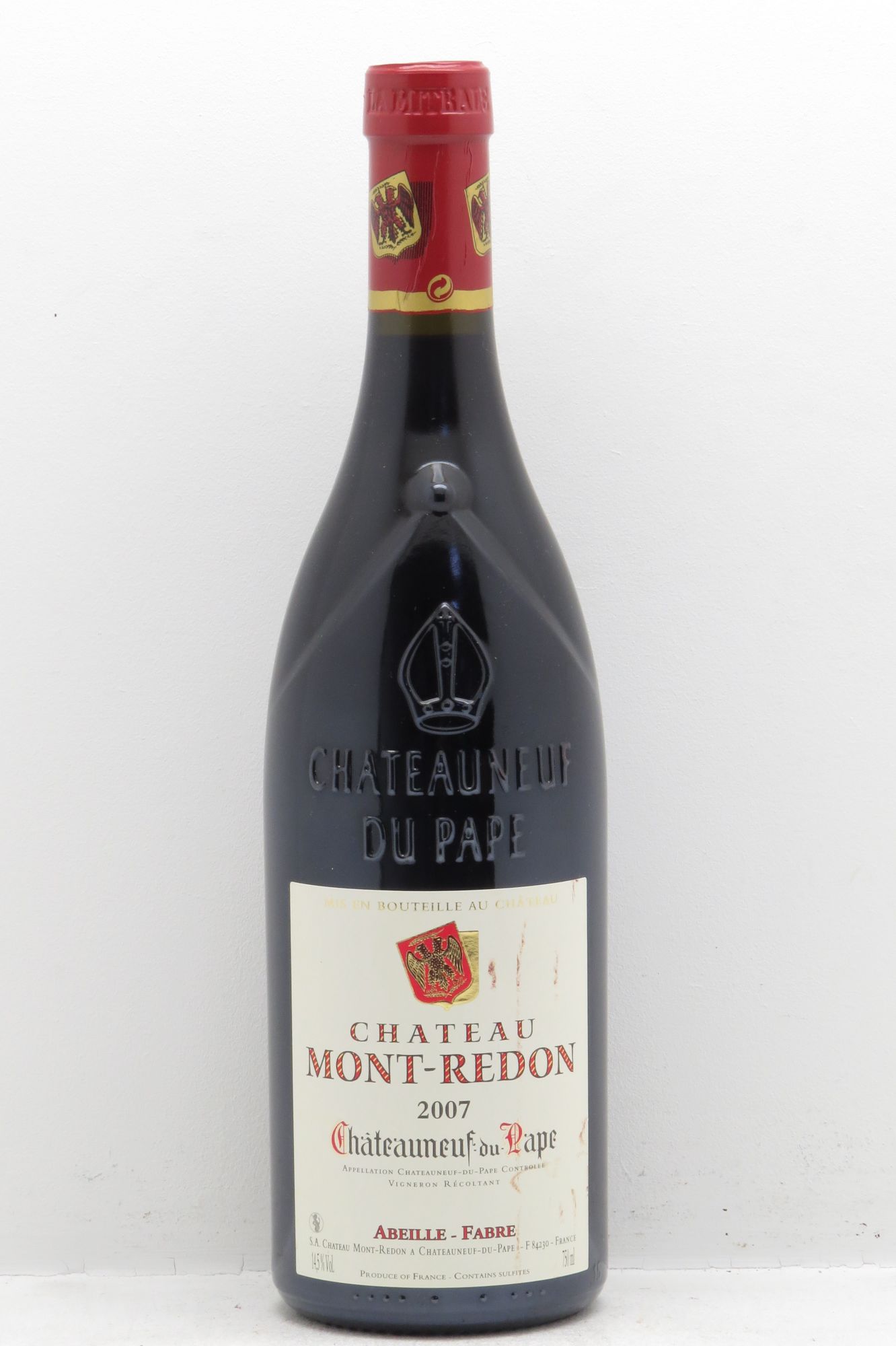 Châteauneuf-du-Pape Château Mont-Redon Famille Abeille-Fabre 2007 - Lot de 6 bouteilles - 0