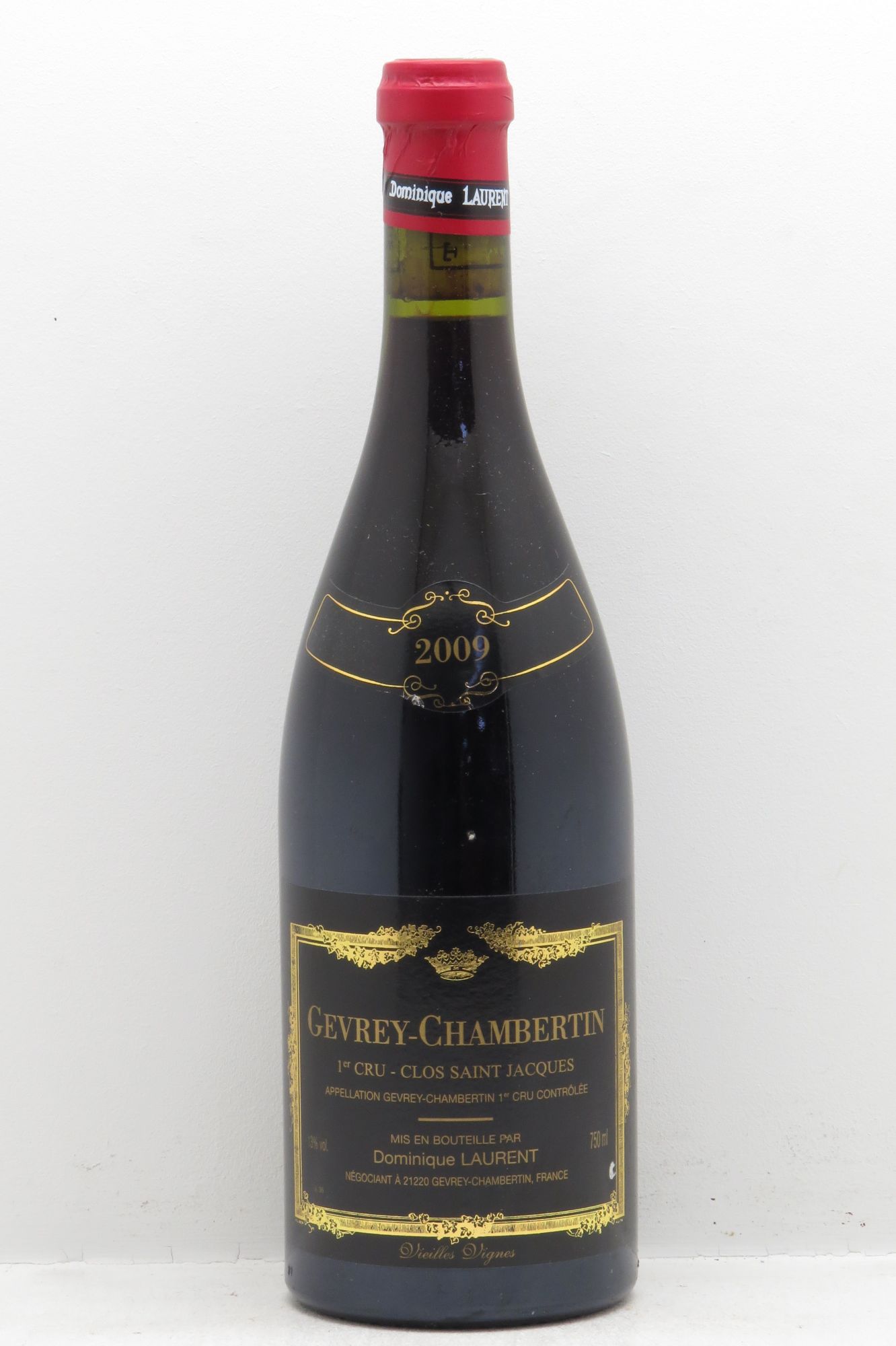 Gevrey-Chambertin 1er Cru Vieilles Vignes Dominique Laurent (sans prix de réserve - no reserve) 2009 - Posten von 1 Flasche - 0