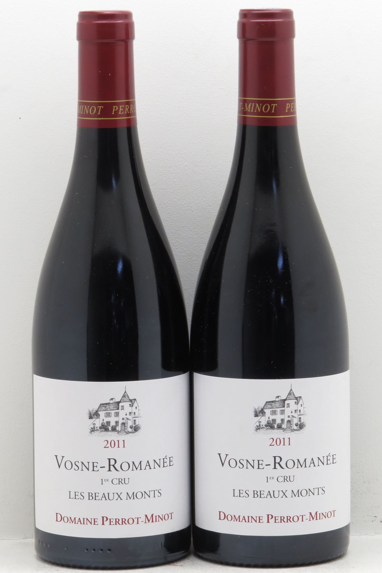 Vosne-Romanée 1er Cru Les Beaux-Monts Vieilles Vignes Perrot-Minot 2011 - Lot de 2 bouteilles - 0