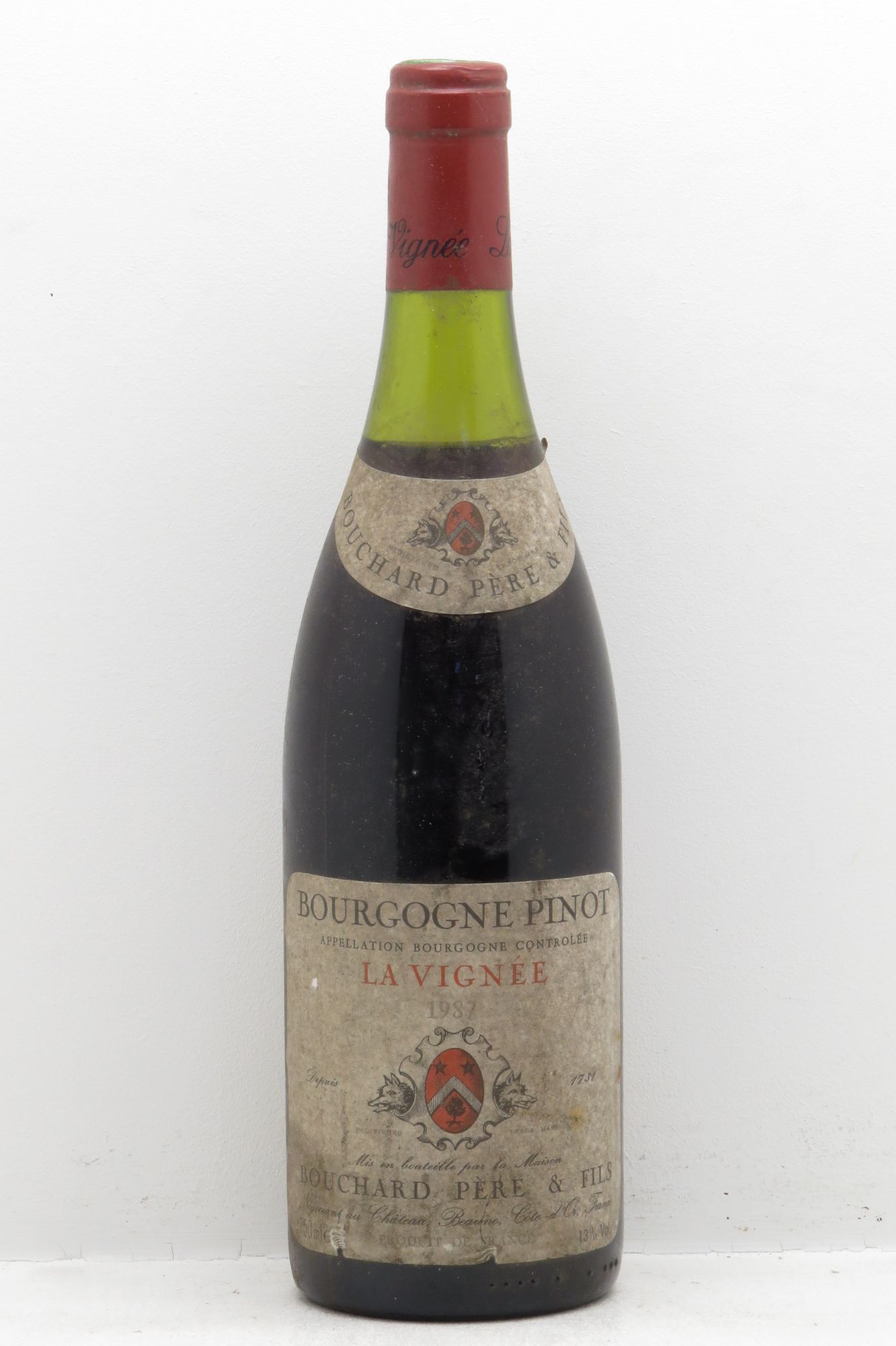 Bourgogne La Vignée Bouchard P et F (sans prix de réserve - no reserve) 1987 - Posten von 1 Flasche - 0