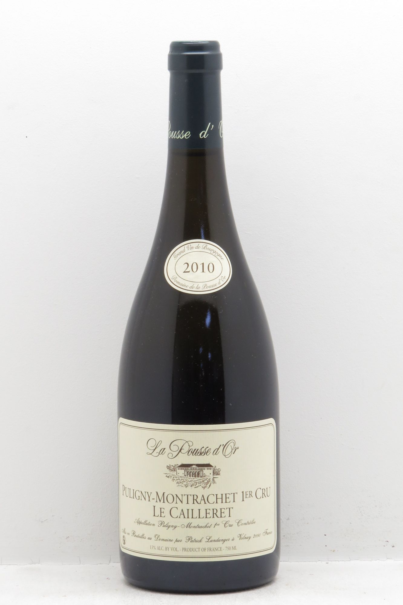 Puligny-Montrachet 1er Cru Domaine de la Pousse d''Or (sans prix de réserve - no reserve) 2010 - Lot of 1 bottle - 0
