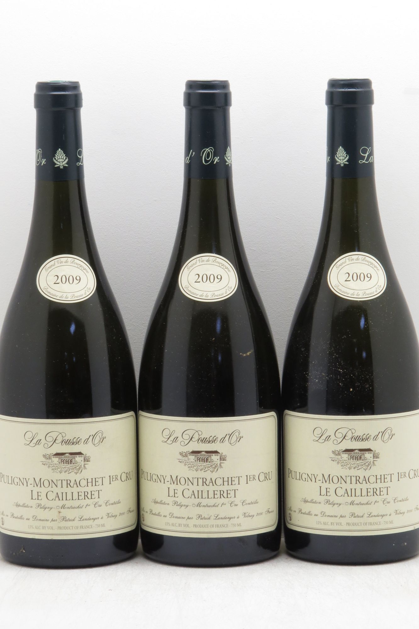 Puligny-Montrachet 1er Cru Domaine de la Pousse d'Or 2009 - Lot de 3 bouteilles - 0