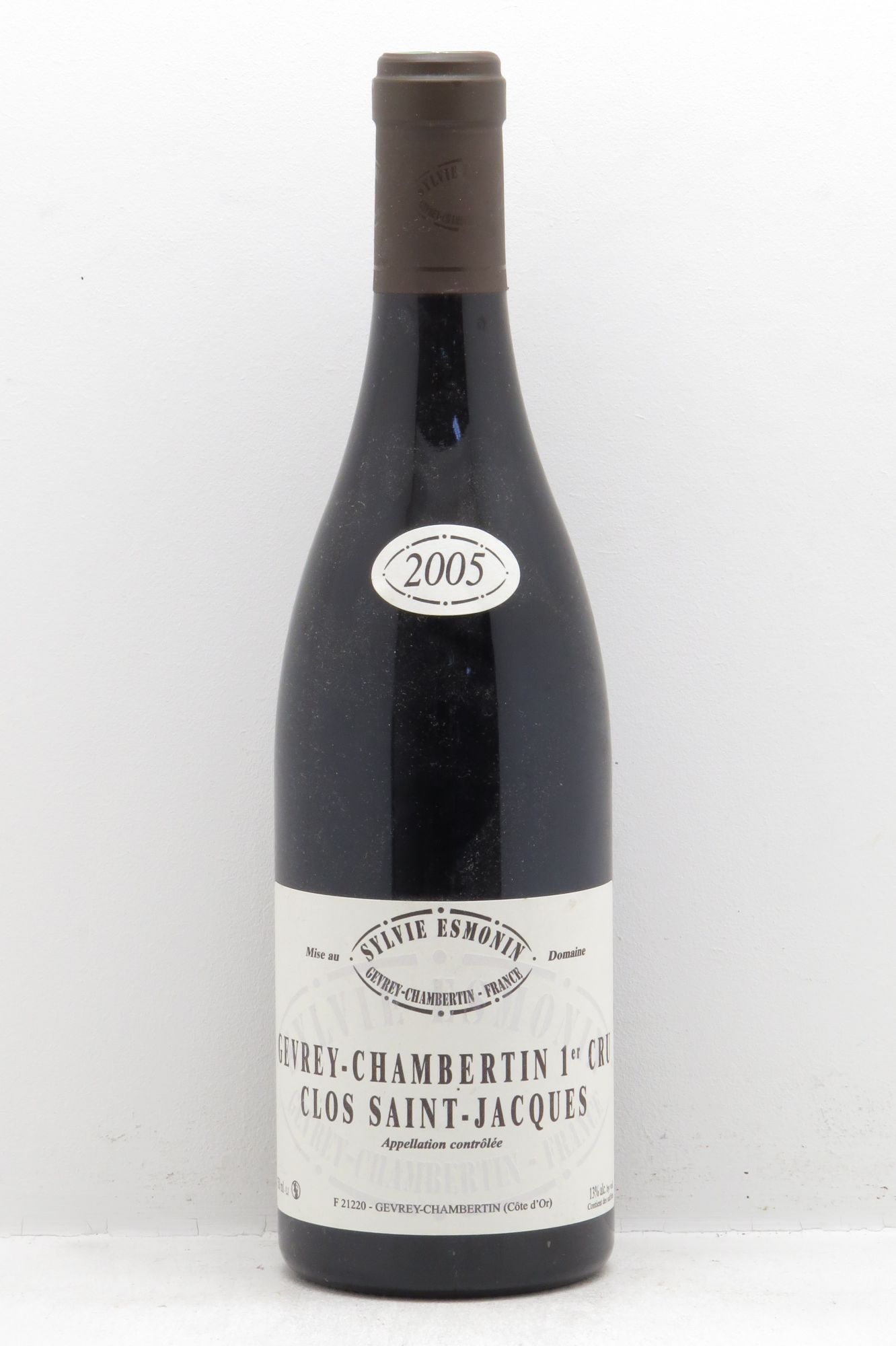 Gevrey-Chambertin 1er Cru Clos Saint Jacques Sylvie Esmonin 2005 - Lot de 1 bouteille - 0