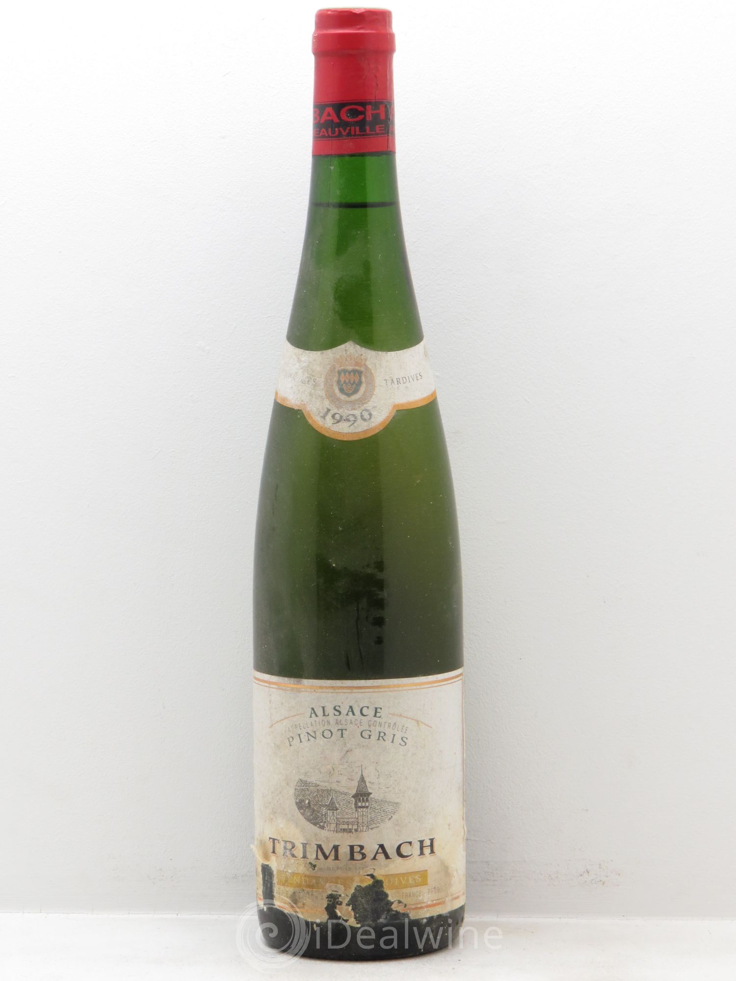 Pinot Gris (Tokay) Vendanges Tardives Trimbach (sans prix de réserve - no reserve) 1990 - Lotto di 1 bottiglia - 0