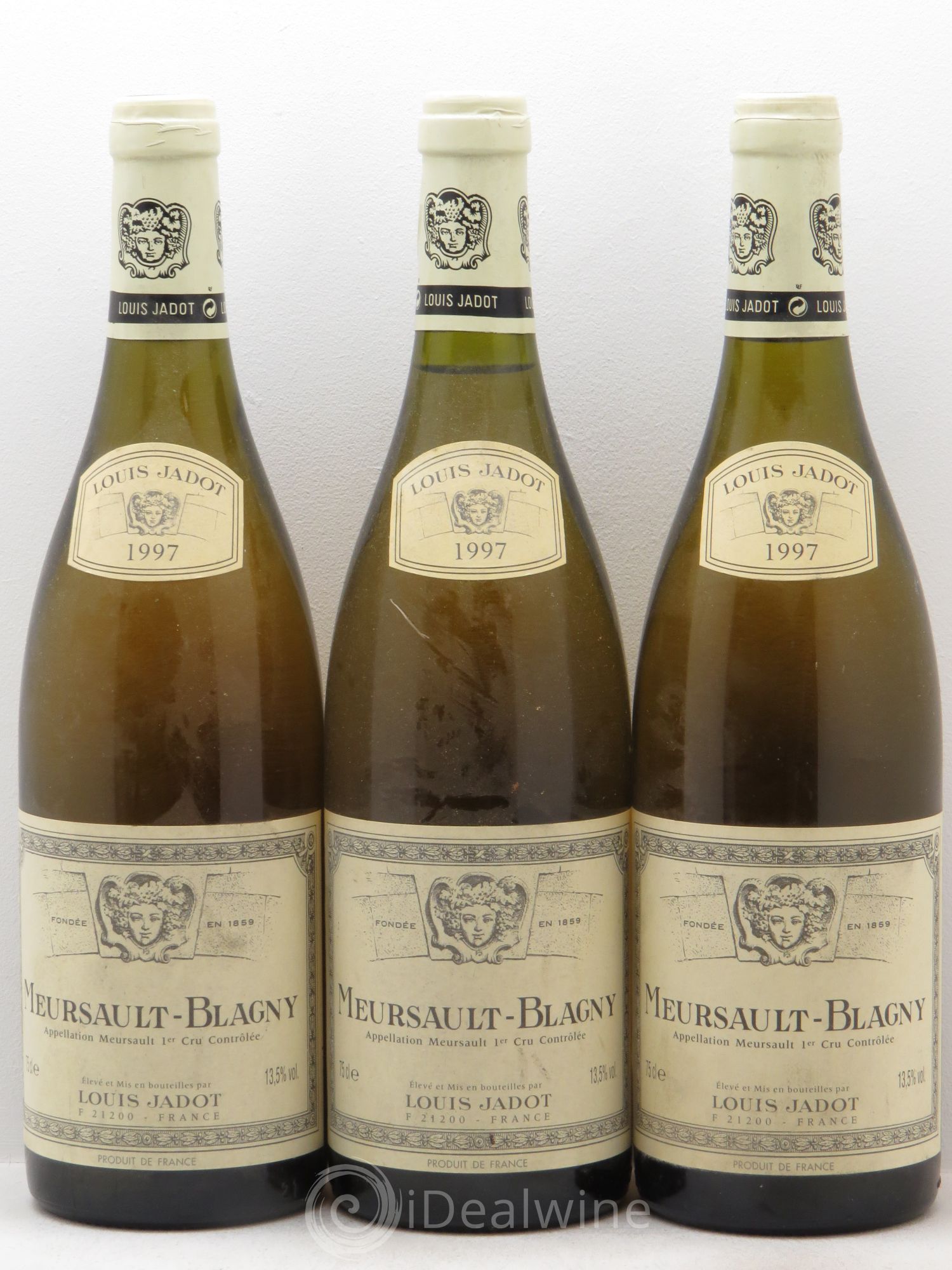 Meursault 1er Cru Blagny (sans prix de réserve - no reserve) 1997 - Posten von 3 Flaschen - 0
