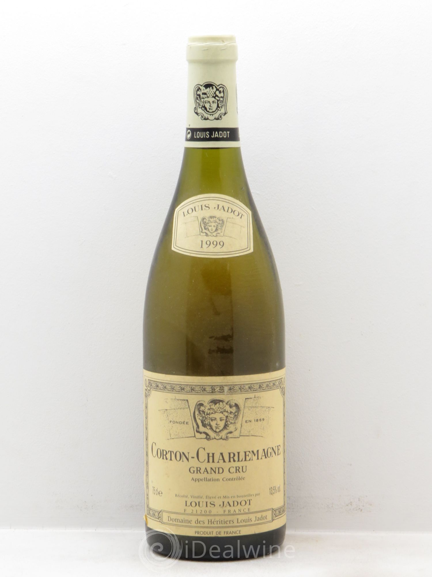 Corton-Charlemagne Grand Cru Maison Louis Jadot (sans prix de réserve - no reserve) 1999 - Posten von 1 Flasche - 0