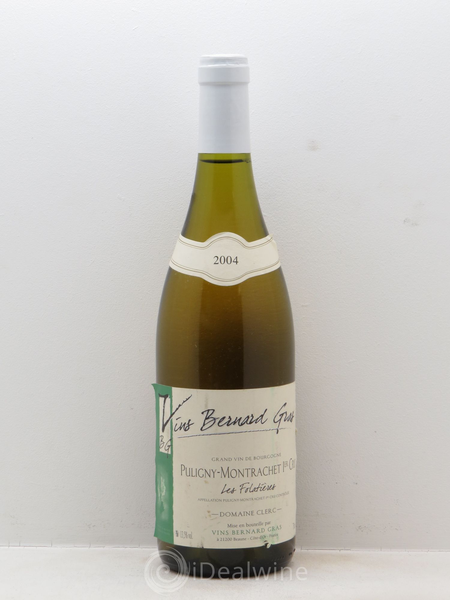 Puligny-Montrachet 1er Cru B.Gras Domaine Clerc 2004 - Posten von 1 Flasche - 0