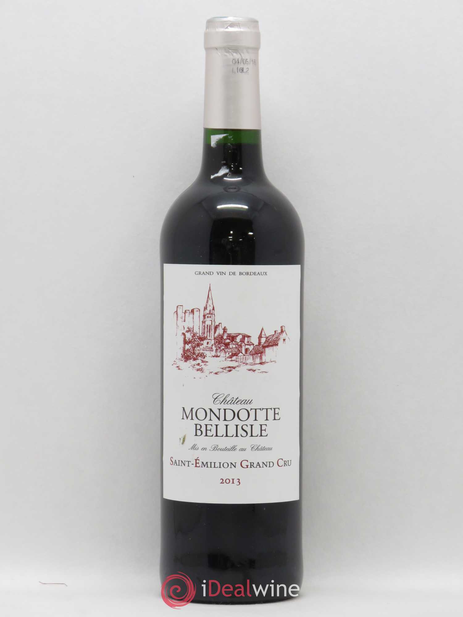 Château Bellisle Mondotte 2013 - Lot de 1 bouteille - 0