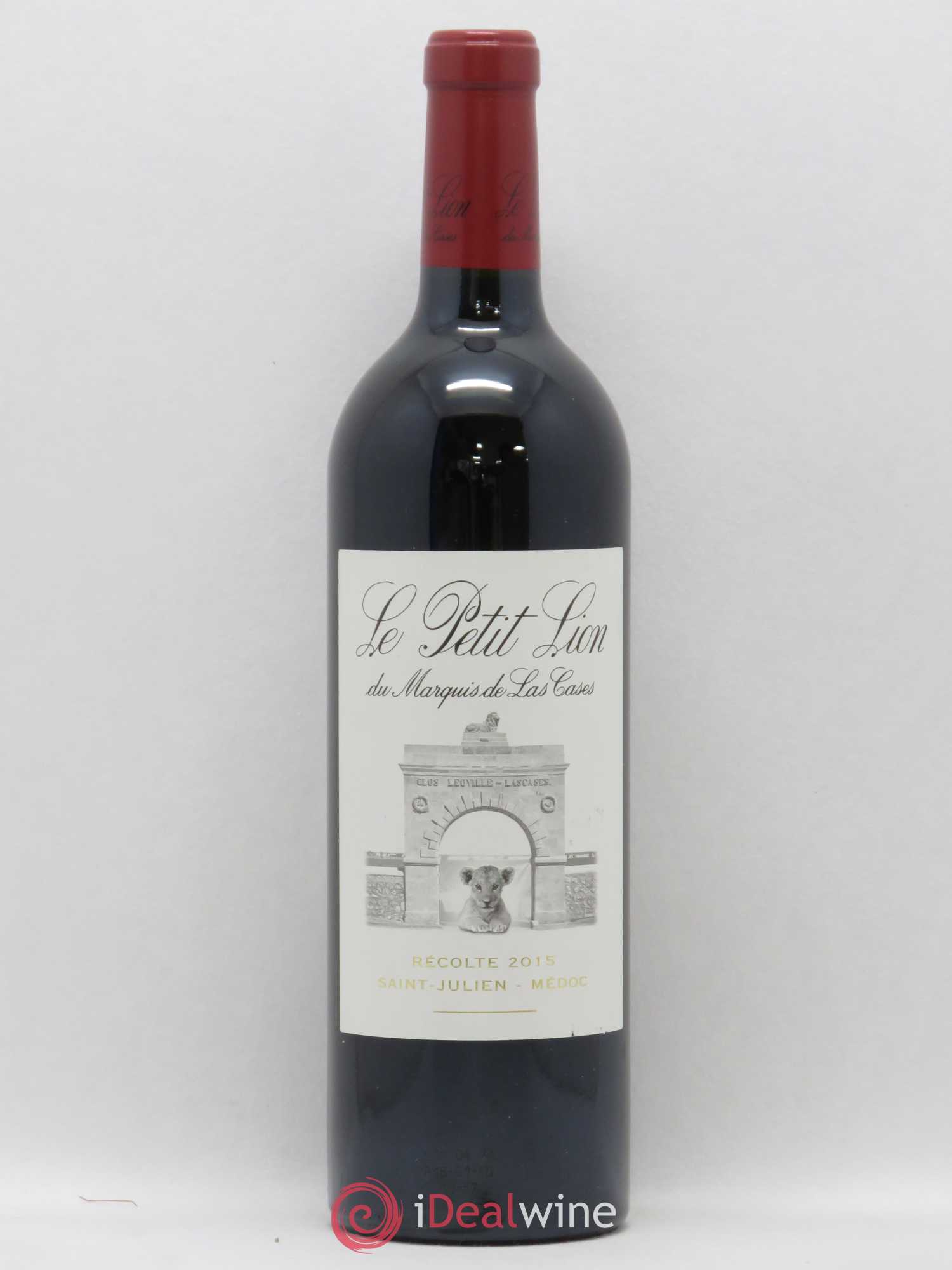 Le Petit Lion du Marquis de Las Cases Second Vin 2015 - Lot de 1 bouteille - 0