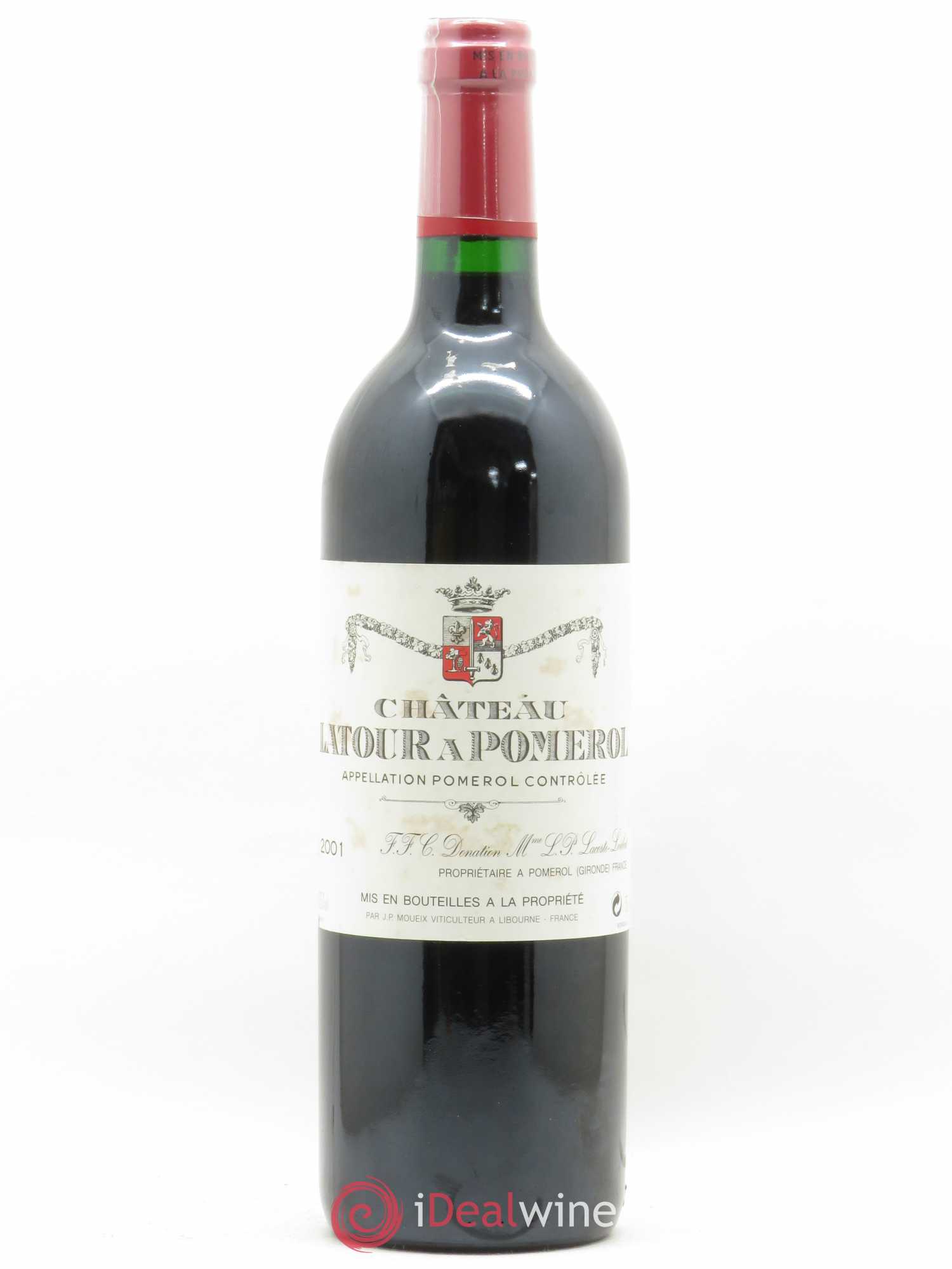 Château Latour à Pomerol 2001 - Lot de 1 bouteille - 0