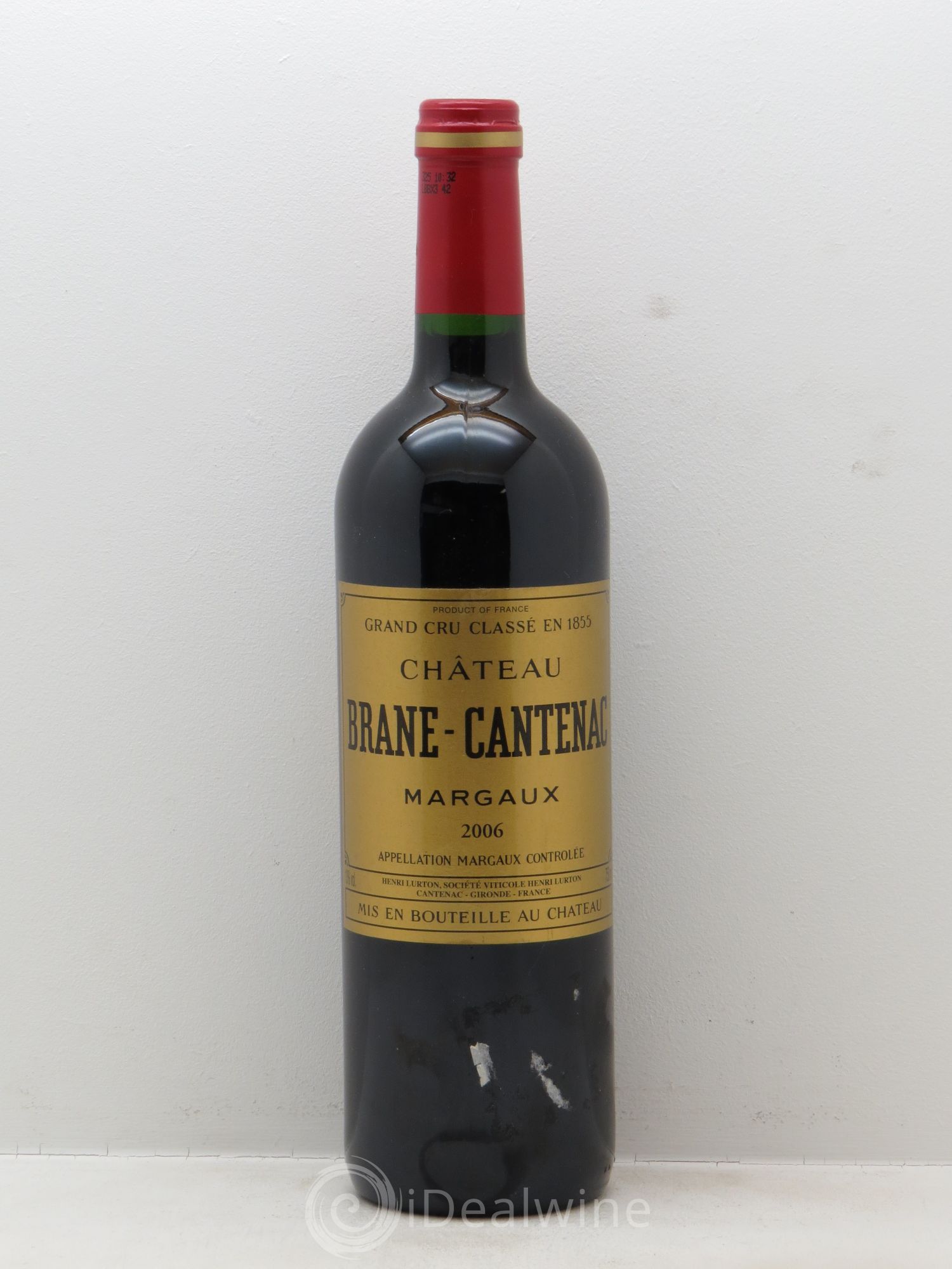 Château Brane Cantenac 2ème Grand Cru Classé 2006 - Lot de 1 bouteille - 0