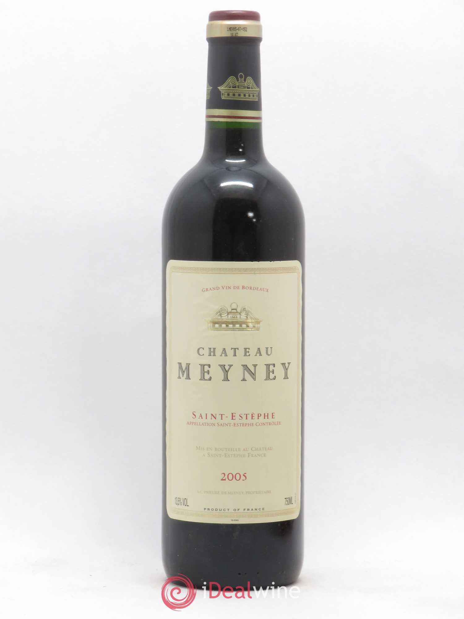 Château Meyney 2005 - Lot de 1 bouteille - 0