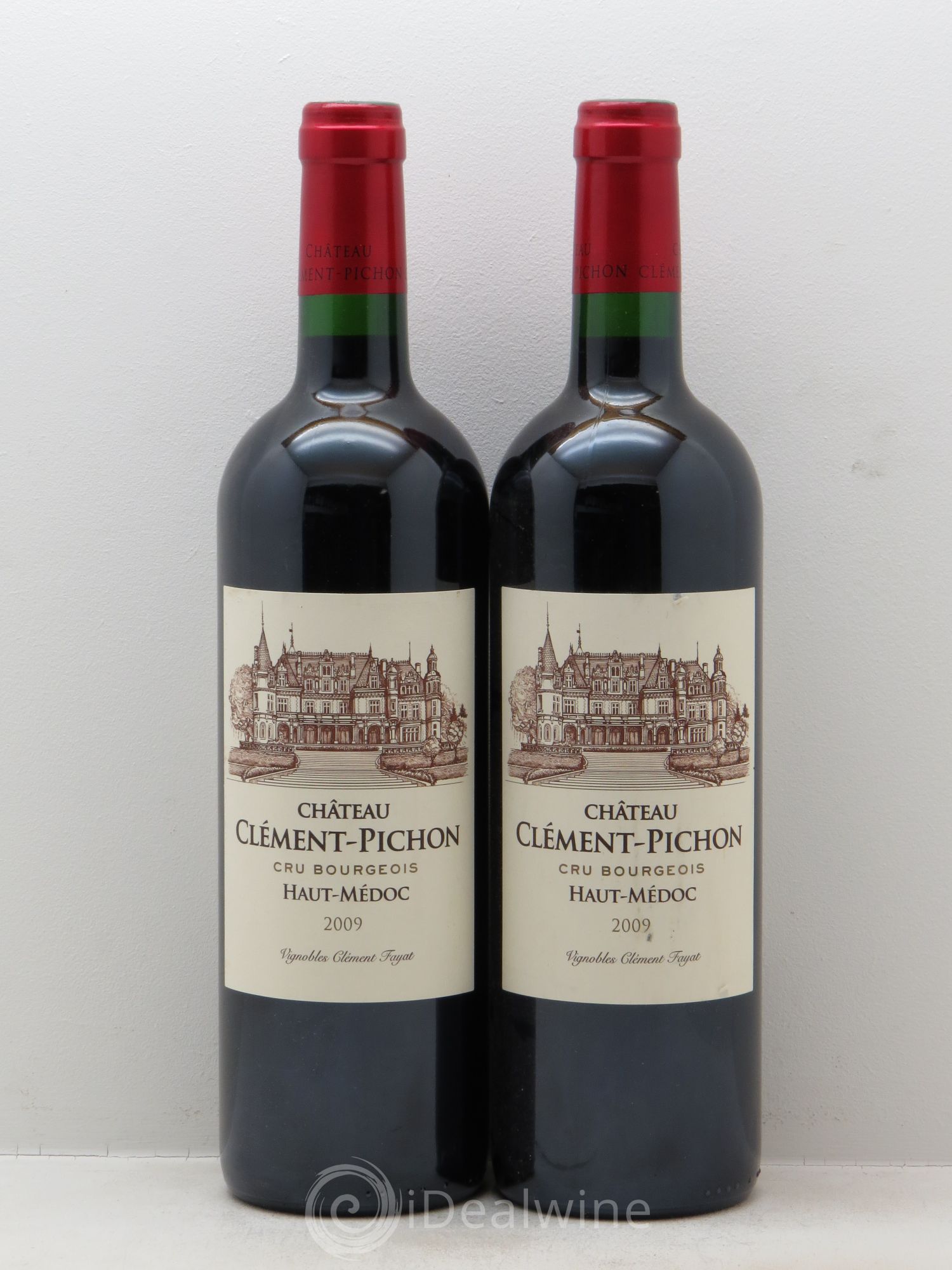 Château Clément-Pichon Cru Bourgeois 2009 - Lot de 2 bouteilles - 0