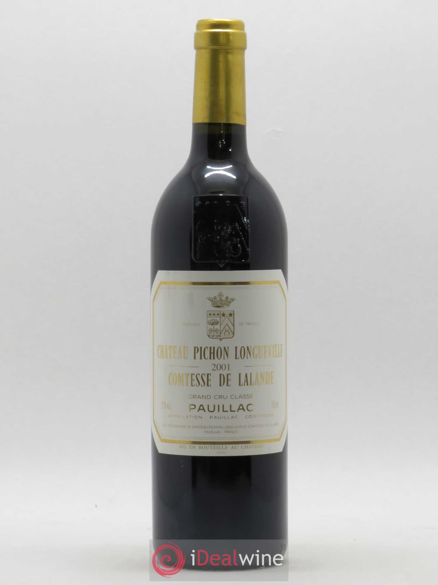 Château Pichon Longueville Comtesse de Lalande 2ème Grand Cru Classé 2001 - Lot de 1 bouteille - 0