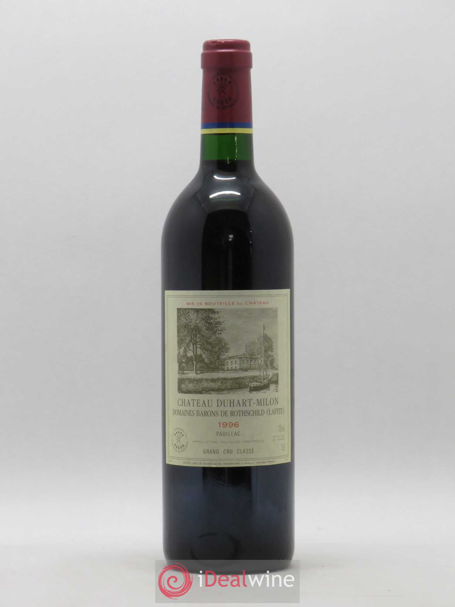 Château Duhart-Milon 4ème Grand Cru Classé 1996 - Lot de 1 bouteille - 0