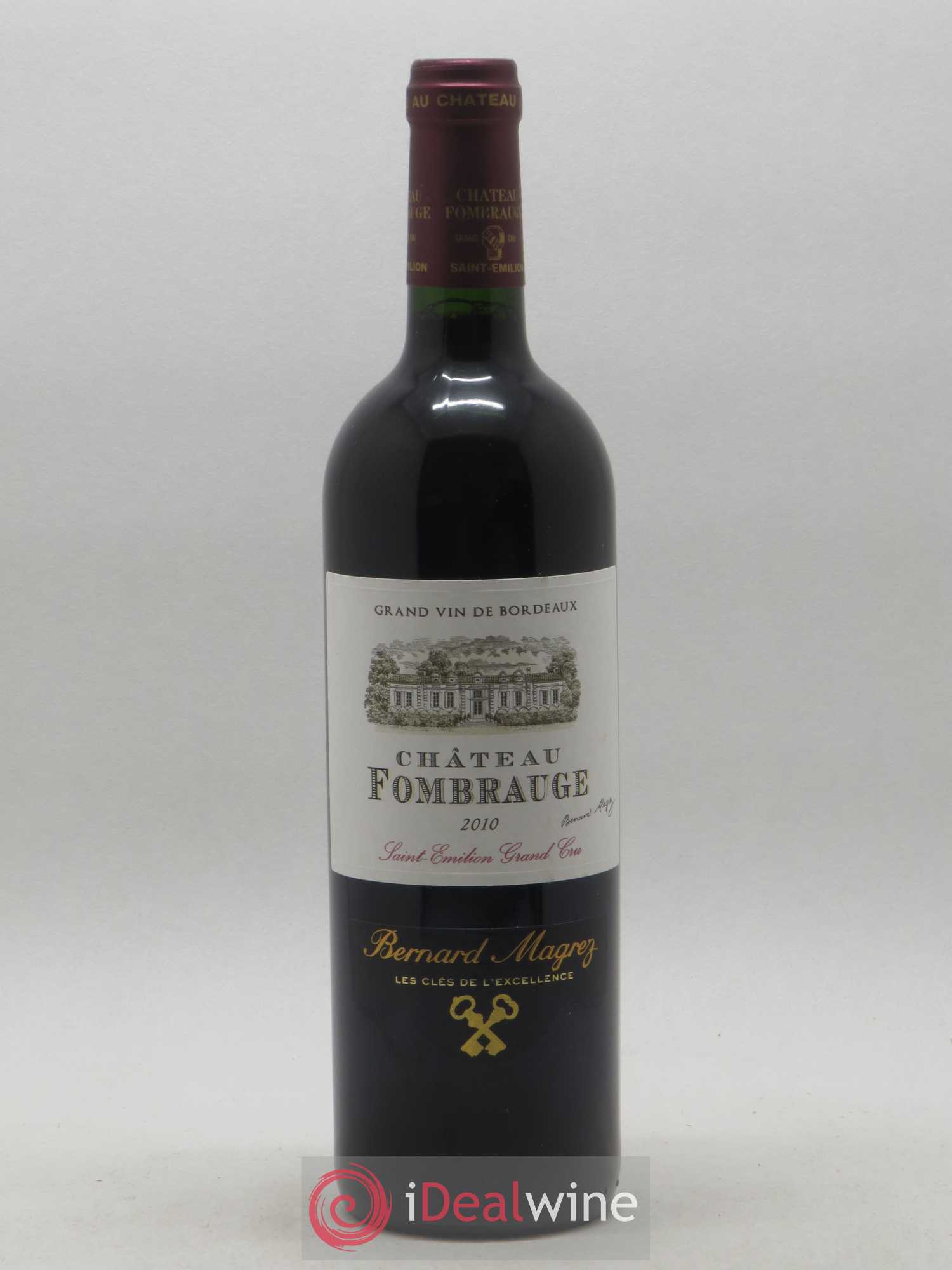 Château Fombrauge Grand Cru Classé 2010 - Lot de 1 bouteille - 0