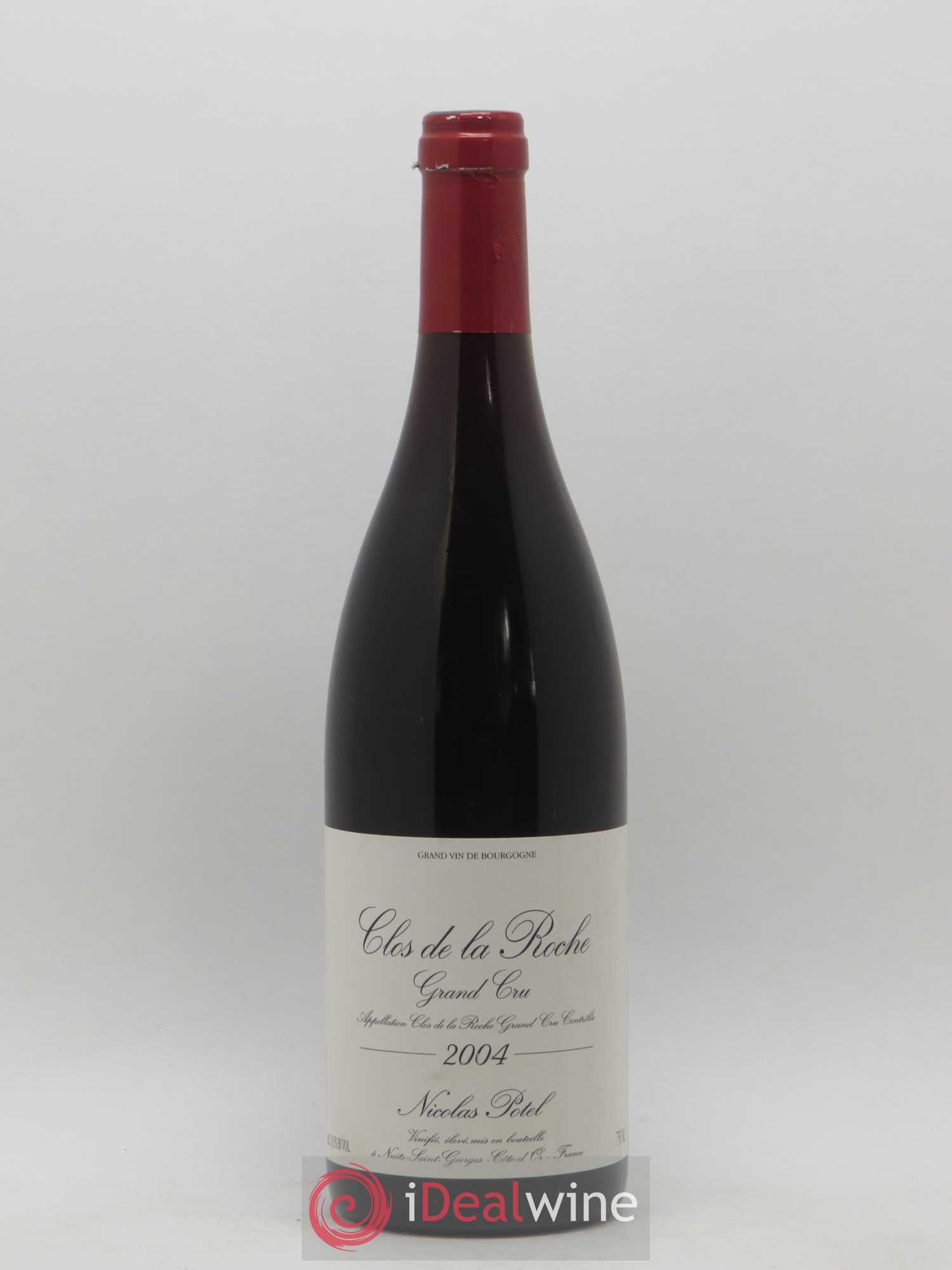 Clos de la Roche Grand Cru Nicolas Potel 2004 - Lot de 1 bouteille - 0