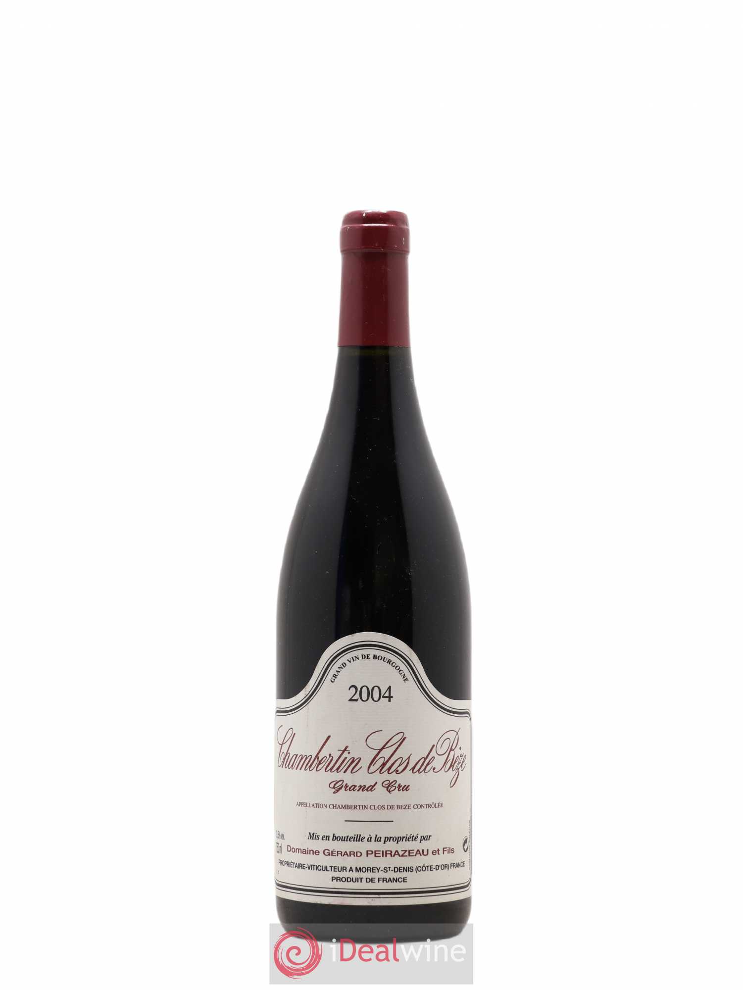 Chambertin Clos de Bèze Grand Cru Peirazeau 2004 - Posten von 1 Flasche - 0