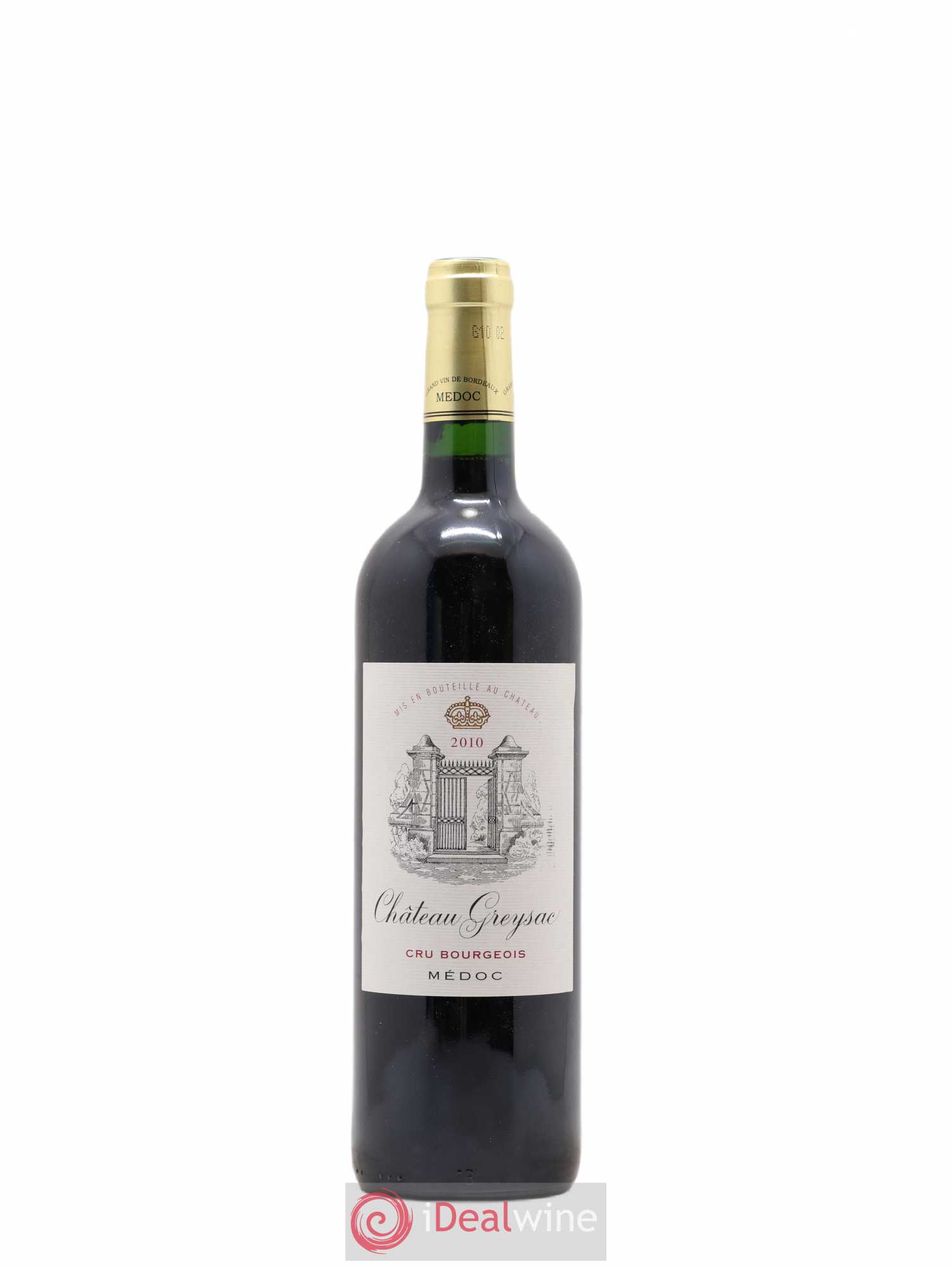 Château Greysac Cru Bourgeois 2010 - Posten von 1 Flasche - 0