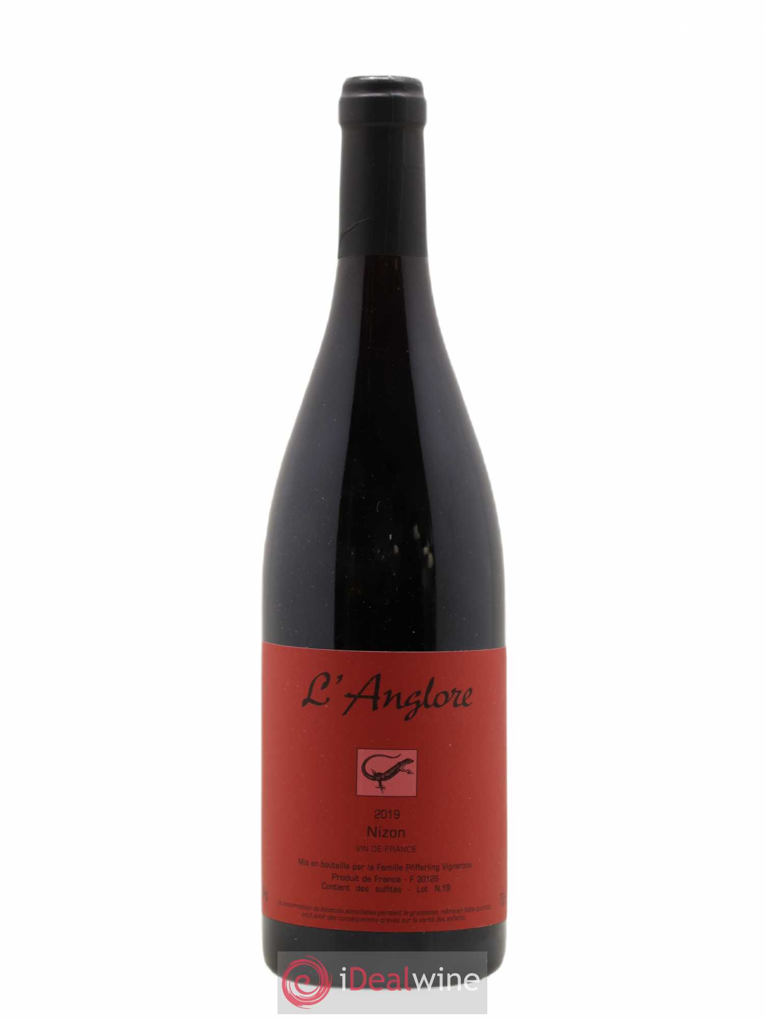 Vin de France Nizon L'Anglore 2019 - Lot de 1 bouteille - 0