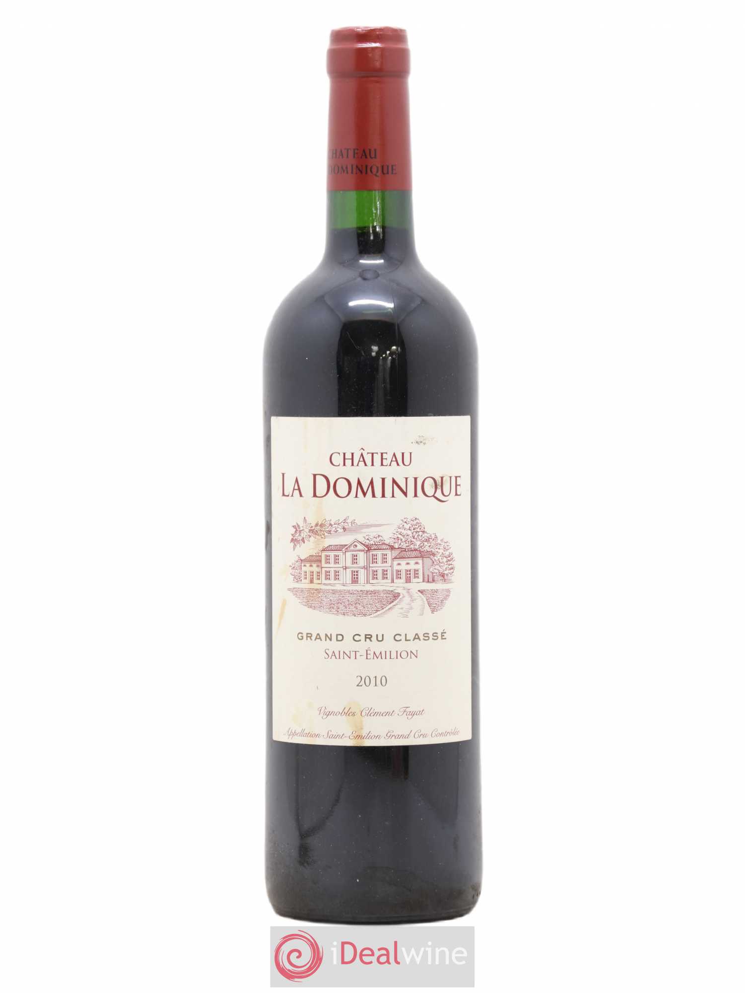Château la Dominique Grand Cru Classé 2010 - Lot de 1 bouteille - 0