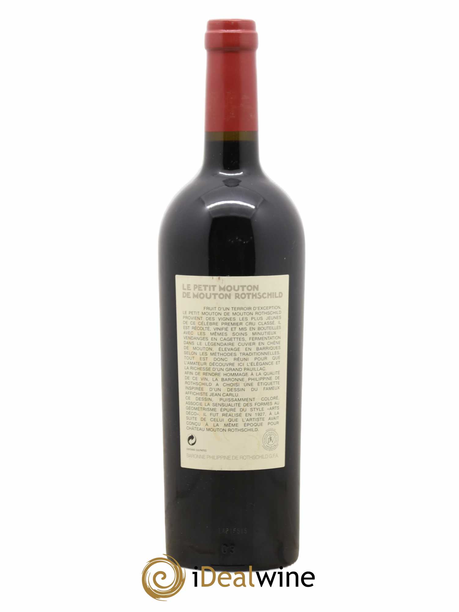 Petit Mouton Second Vin 2004 - Lot de 1 bouteille - 1