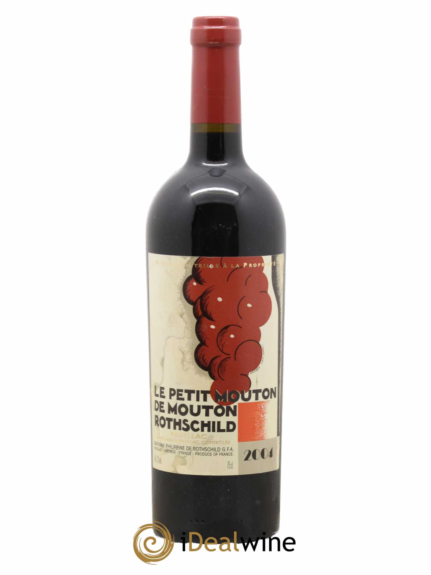Petit Mouton Second Vin 2004 - Lot de 1 bouteille - 0