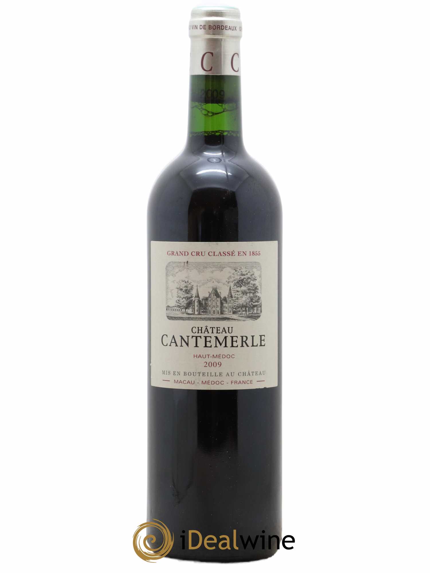Château Cantemerle 5ème Grand Cru Classé 2009 - Lot de 1 bouteille - 0
