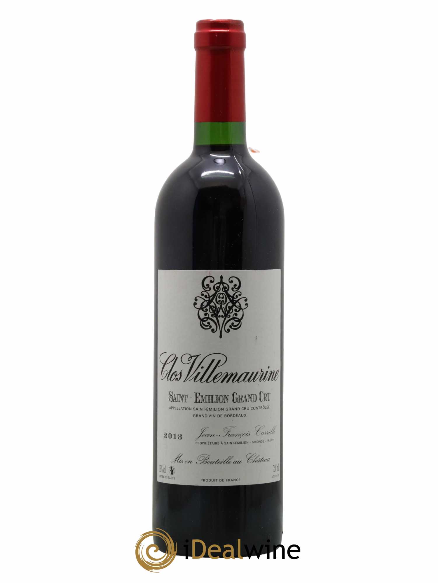 Saint-Émilion Grand Cru Clos Villemaurine 2013 - Lot de 1 bouteille - 0