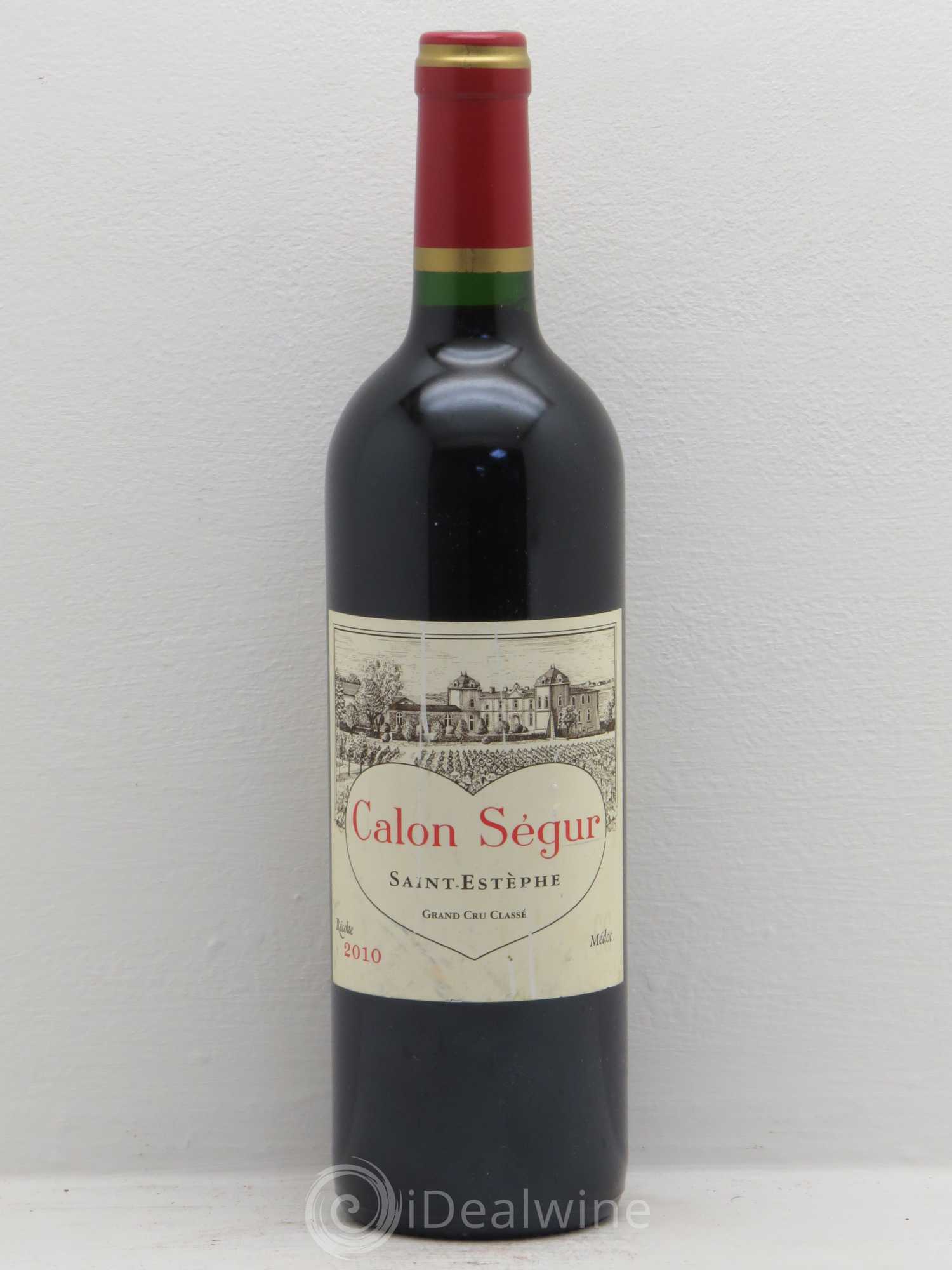 Château Calon Ségur 3ème Grand Cru Classé 2010 - Lot de 1 bouteille - 0