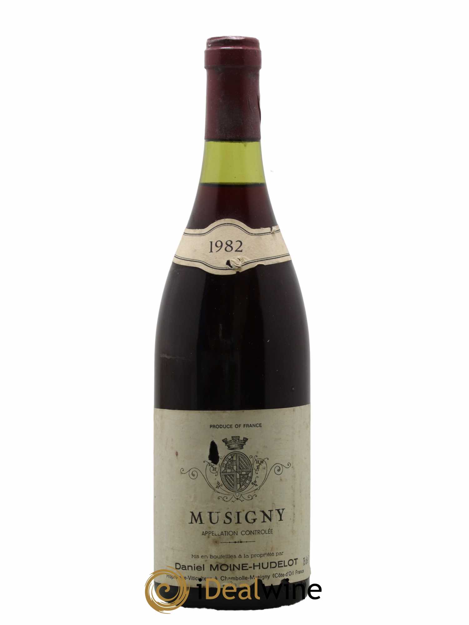 Musigny Grand Cru Moine-Hudelot (Domaine) 1982 - Lot de 1 bouteille - 0