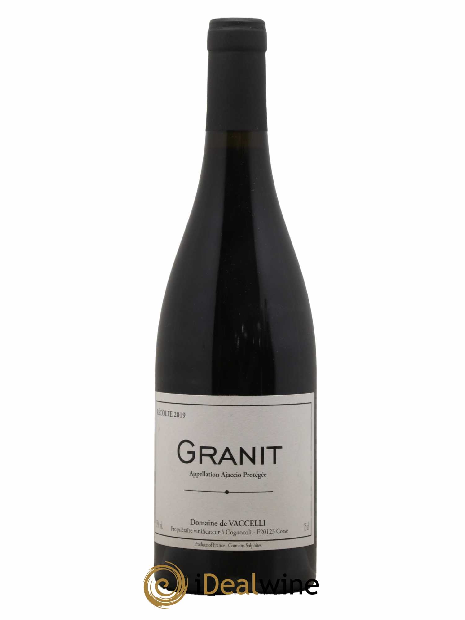 Ajaccio Granit Vaccelli 2019 - Lot de 1 bouteille - 0