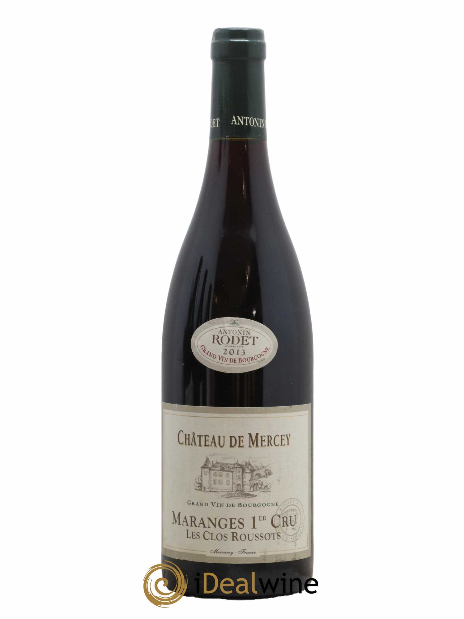 Maranges 1er Cru Les Clos Roussots Château de Mercey Antonin Rodet 2013 - Lot de 1 bouteille - 0