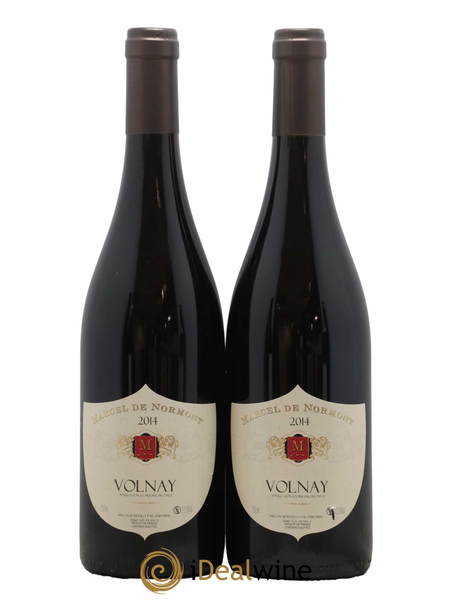 Volnay Domaine Marcel de Normont 2014 - Lot de 2 bouteilles - 0