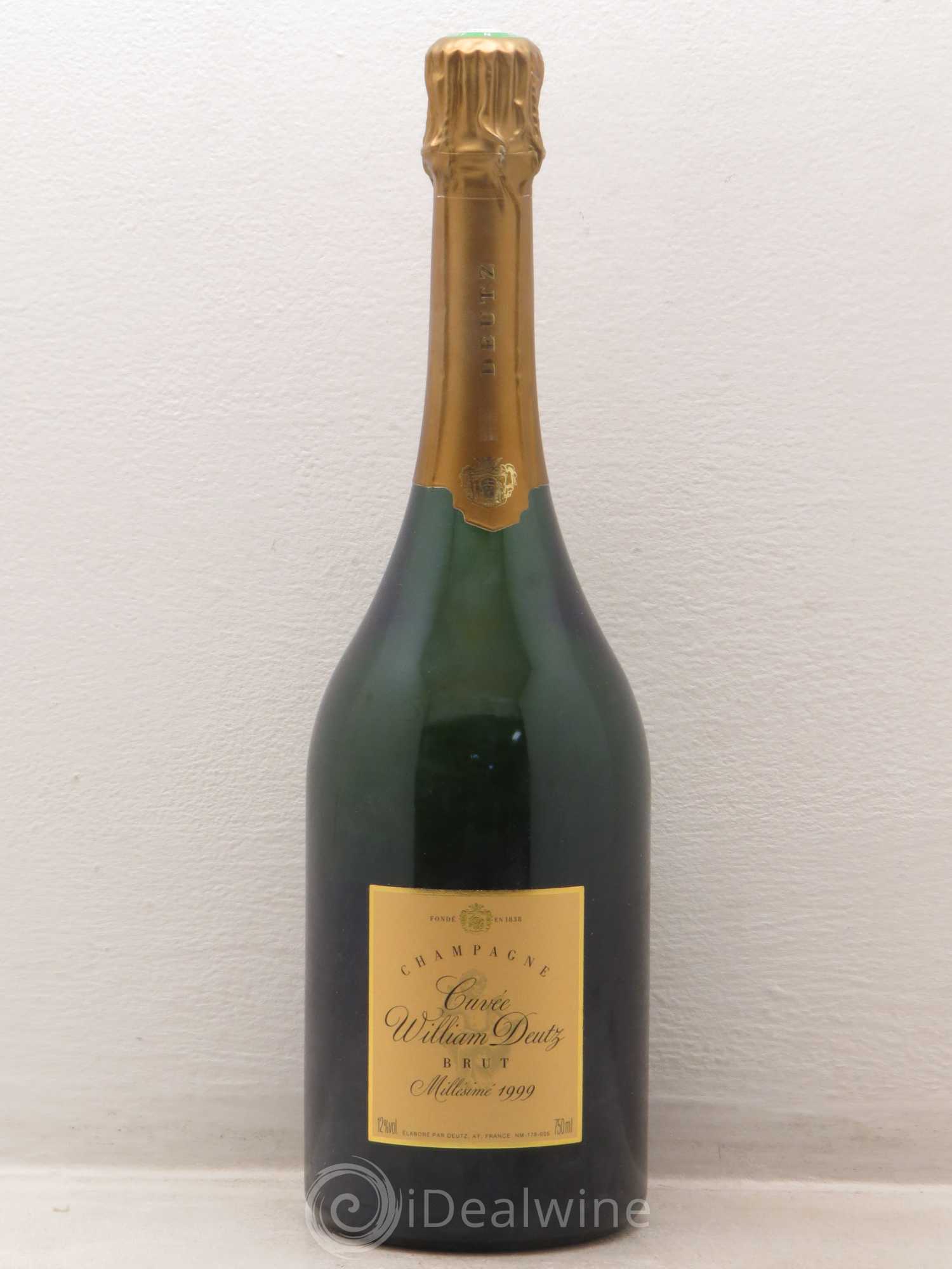 Cuvée William Deutz Deutz 1999 - Lot de 1 bouteille - 0