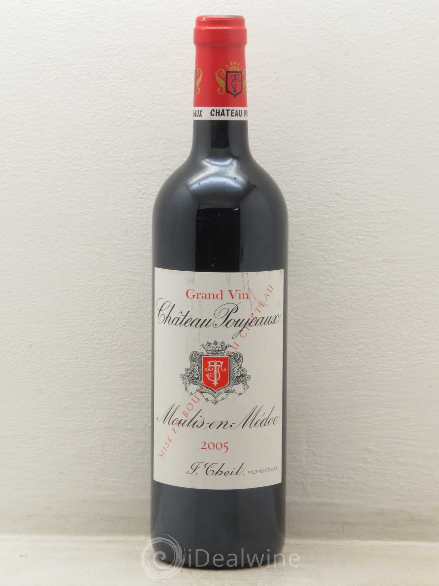 Château Poujeaux 2005 - Lot de 1 bouteille - 0