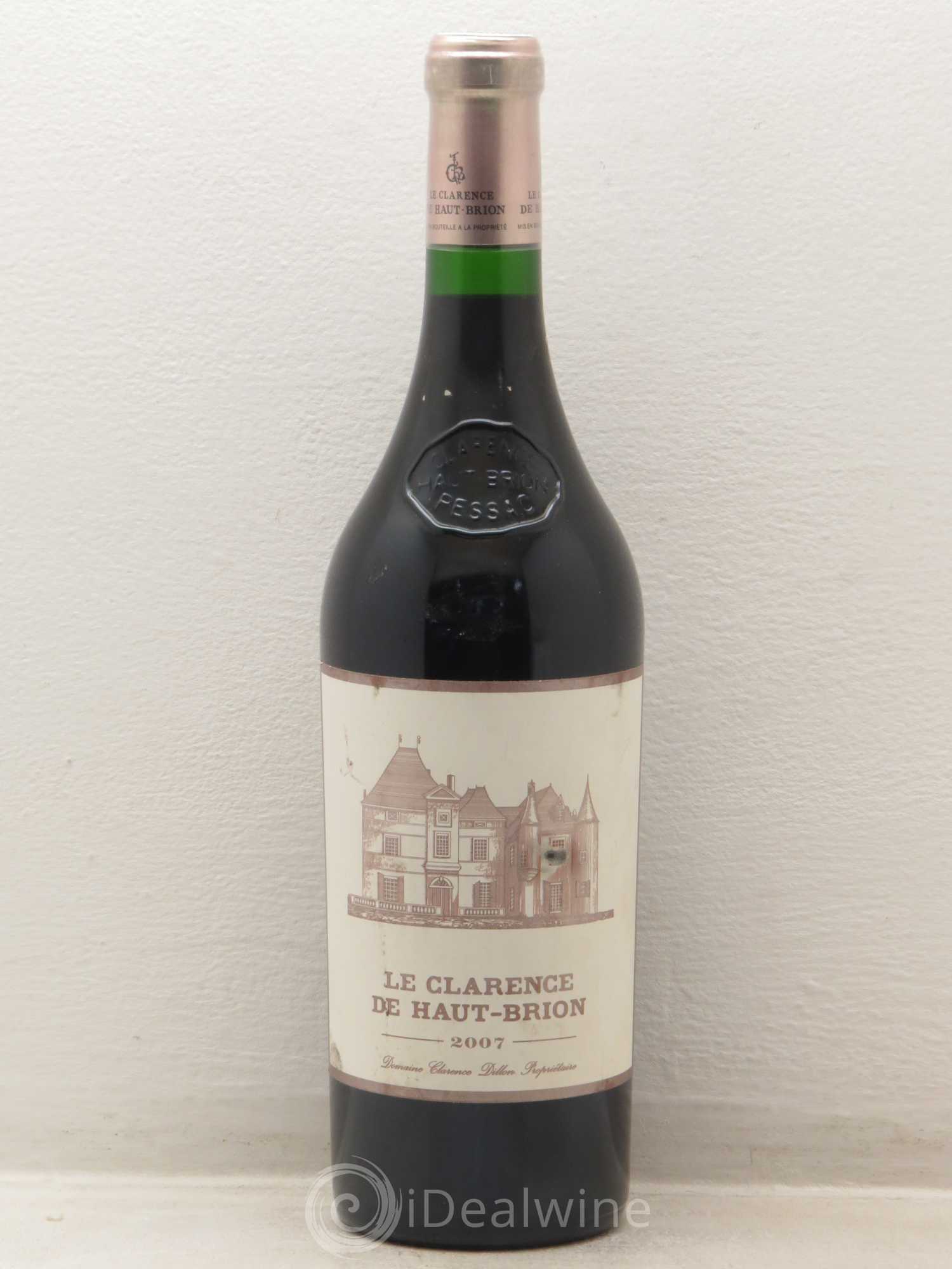 Clarence (Bahans) de Haut-Brion Second Vin 2007 - Lot de 1 bouteille - 0