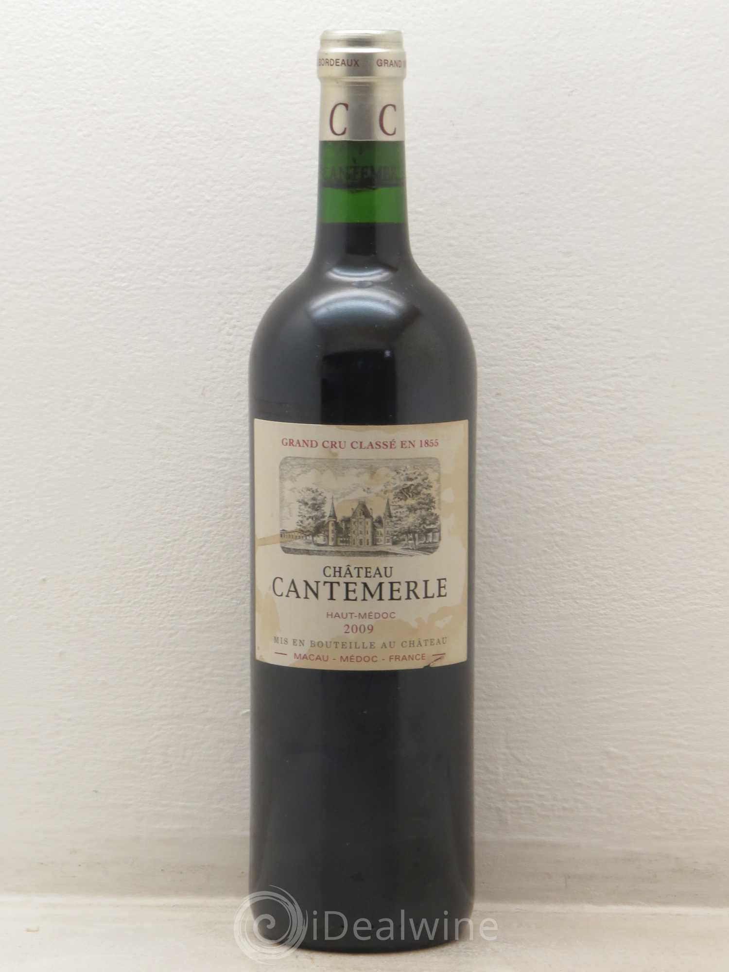 Château Cantemerle 5ème Grand Cru Classé 2009 - Lot de 1 bouteille - 0