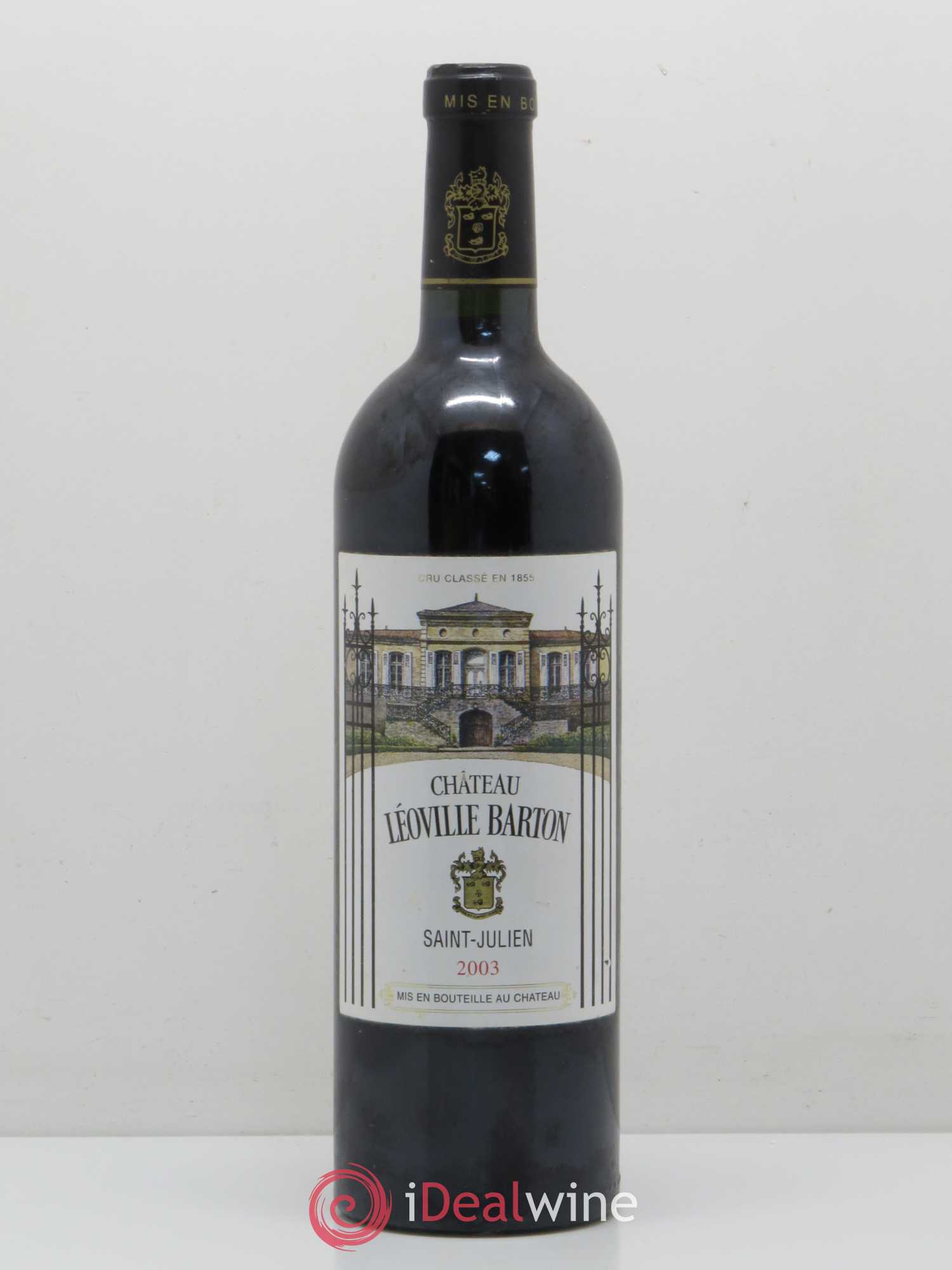 Château Léoville Barton 2ème Grand Cru Classé 2003 - Lot de 1 bouteille - 0