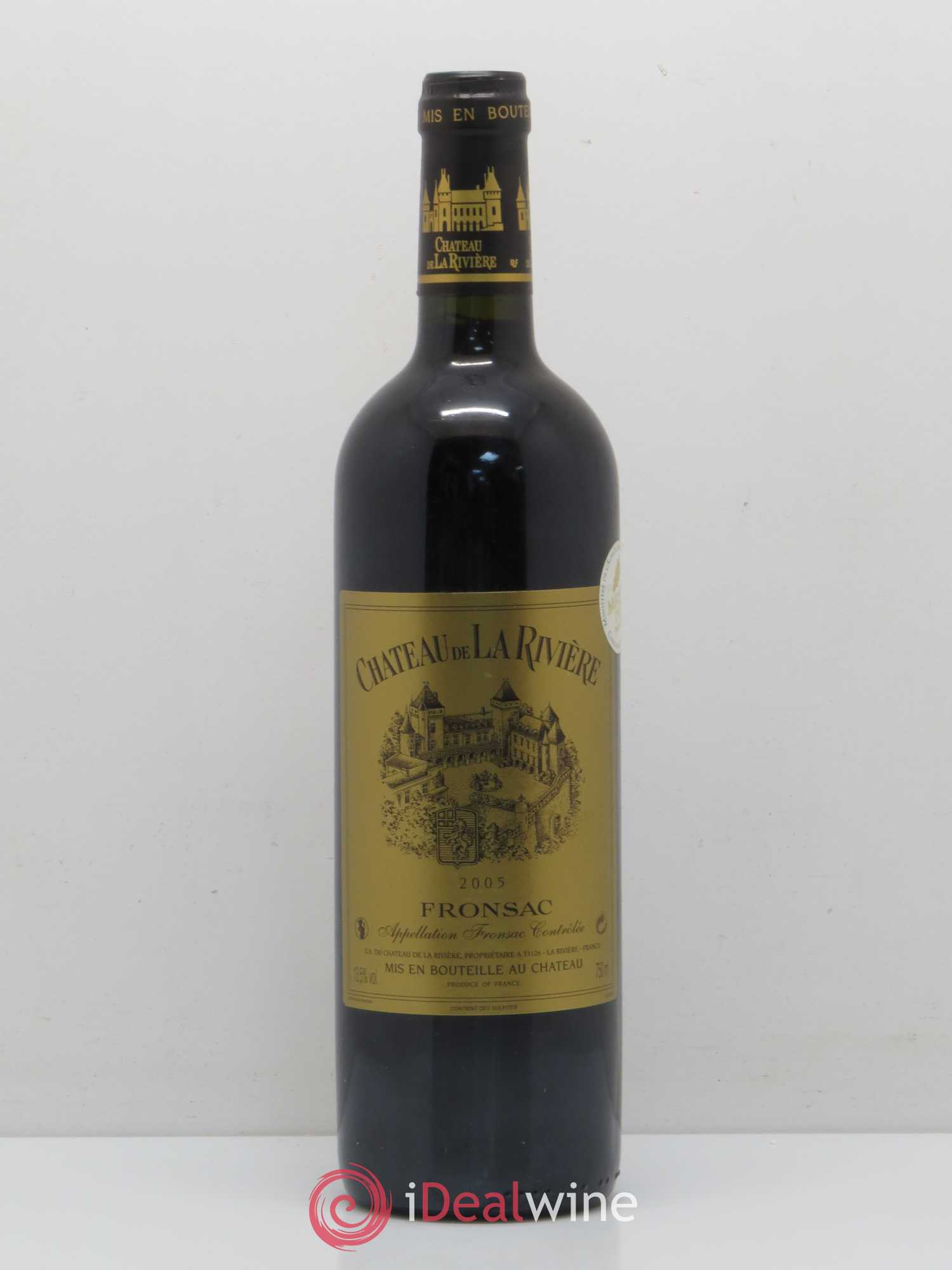 Château de La Rivière 2005 - Lot de 1 bouteille - 0