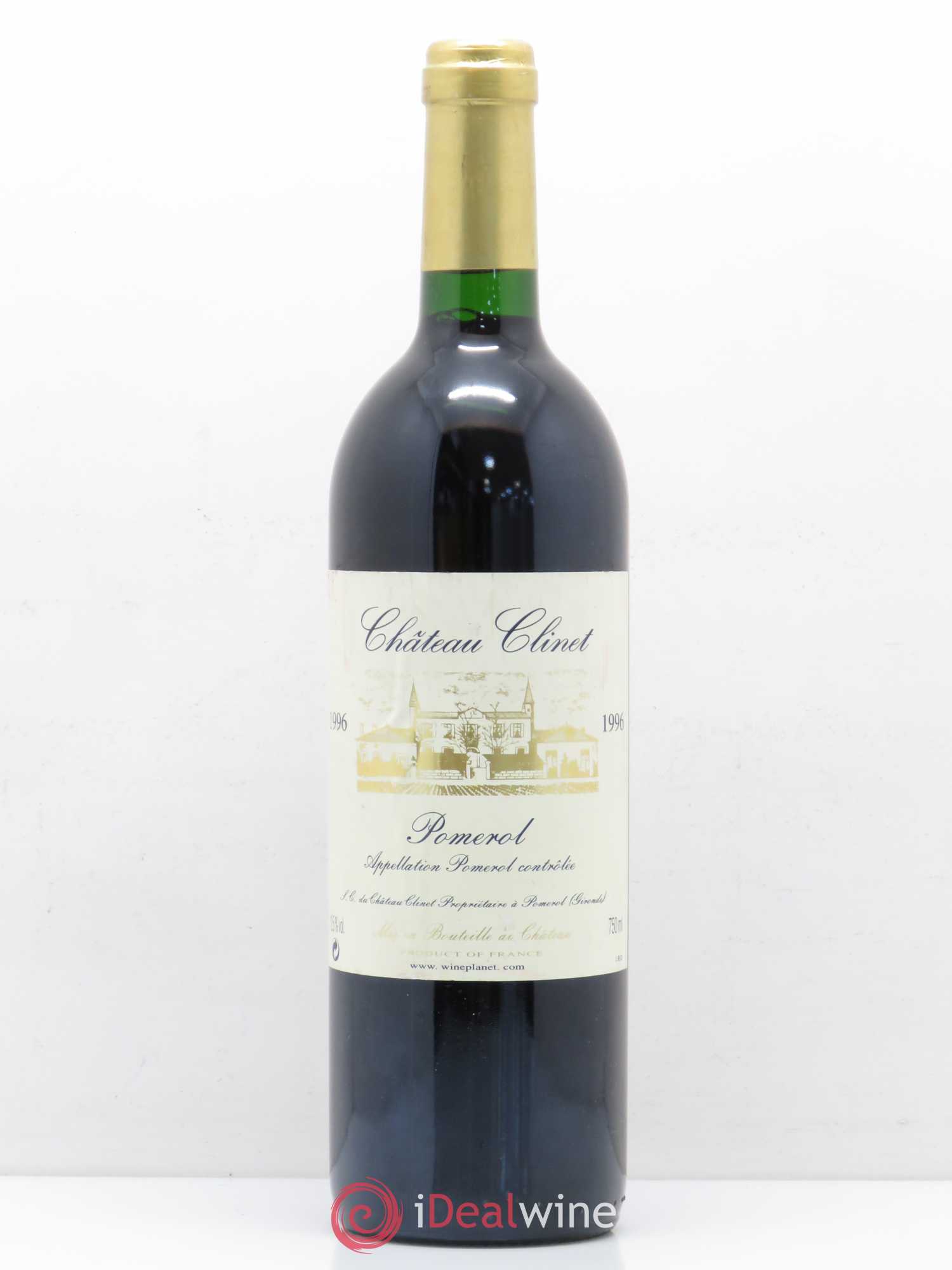 Château Clinet 1996 - Lot de 1 bouteille - 0