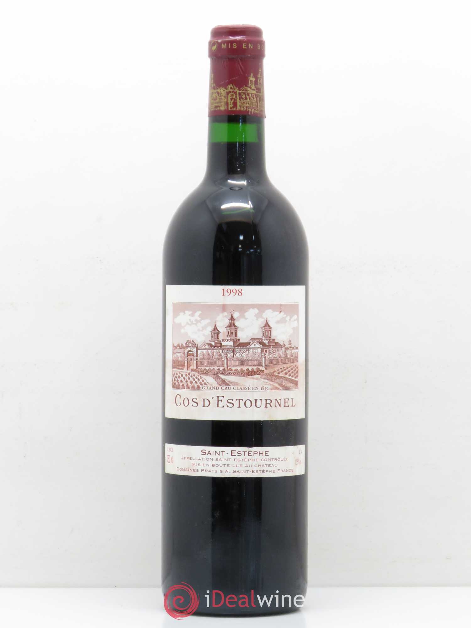 Cos d'Estournel 2ème Grand Cru Classé 1998 - Lot de 1 bouteille - 0