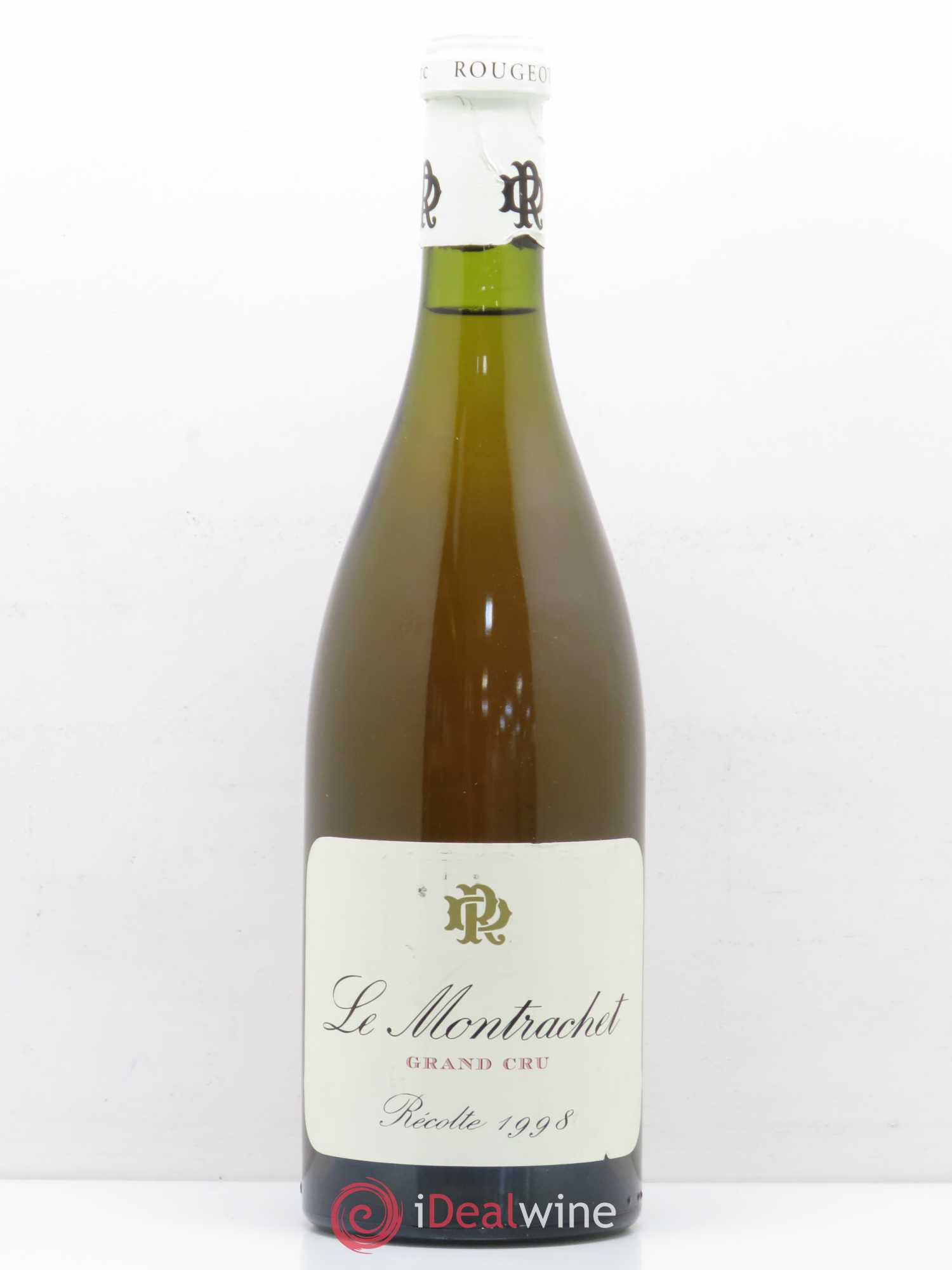 Montrachet Grand Cru Domaine Marc Rougeot Dupin 1998 - Lot de 1 bouteille - 0